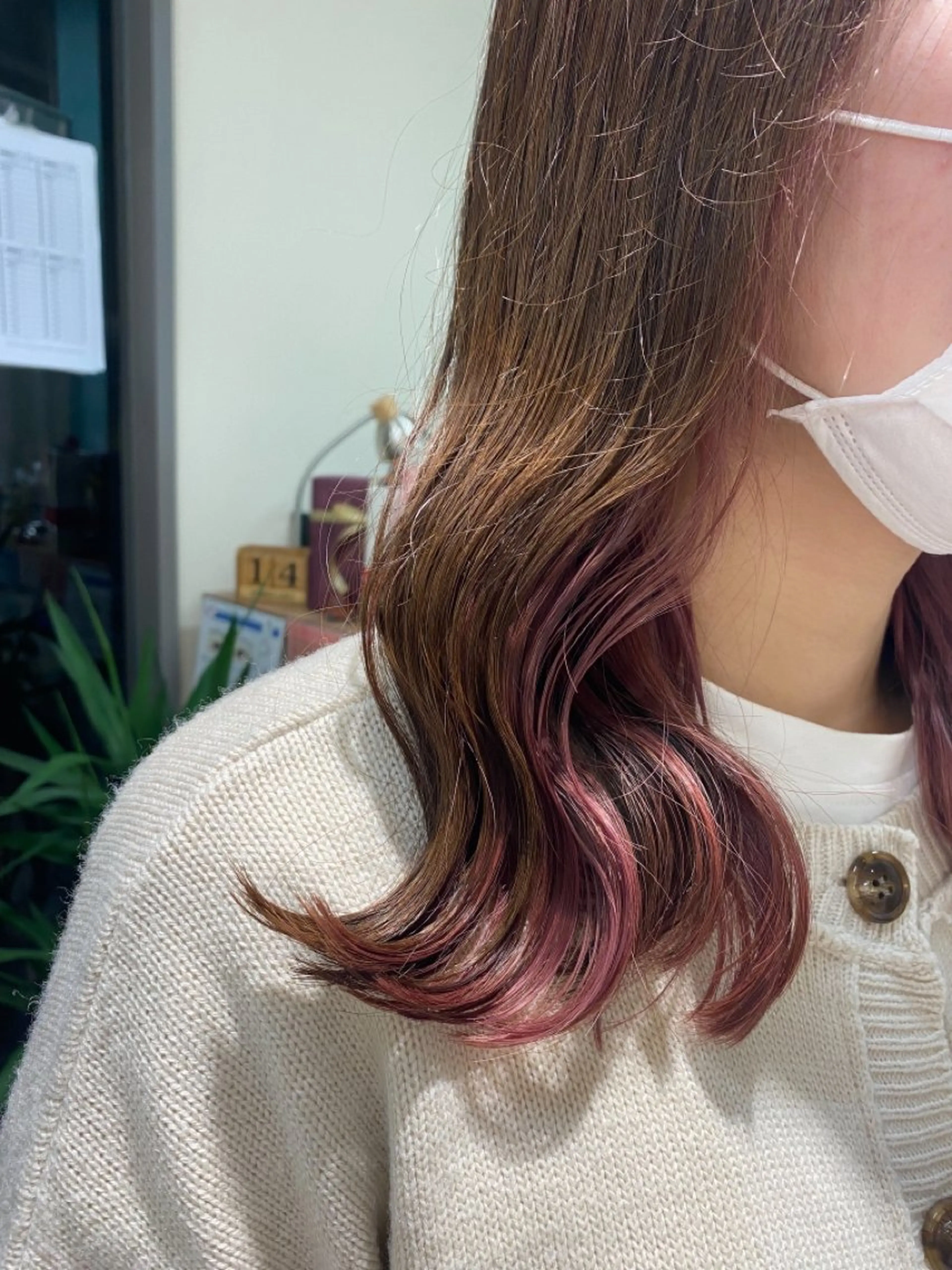 カラー 高堰 朱羽のヘアスタイル