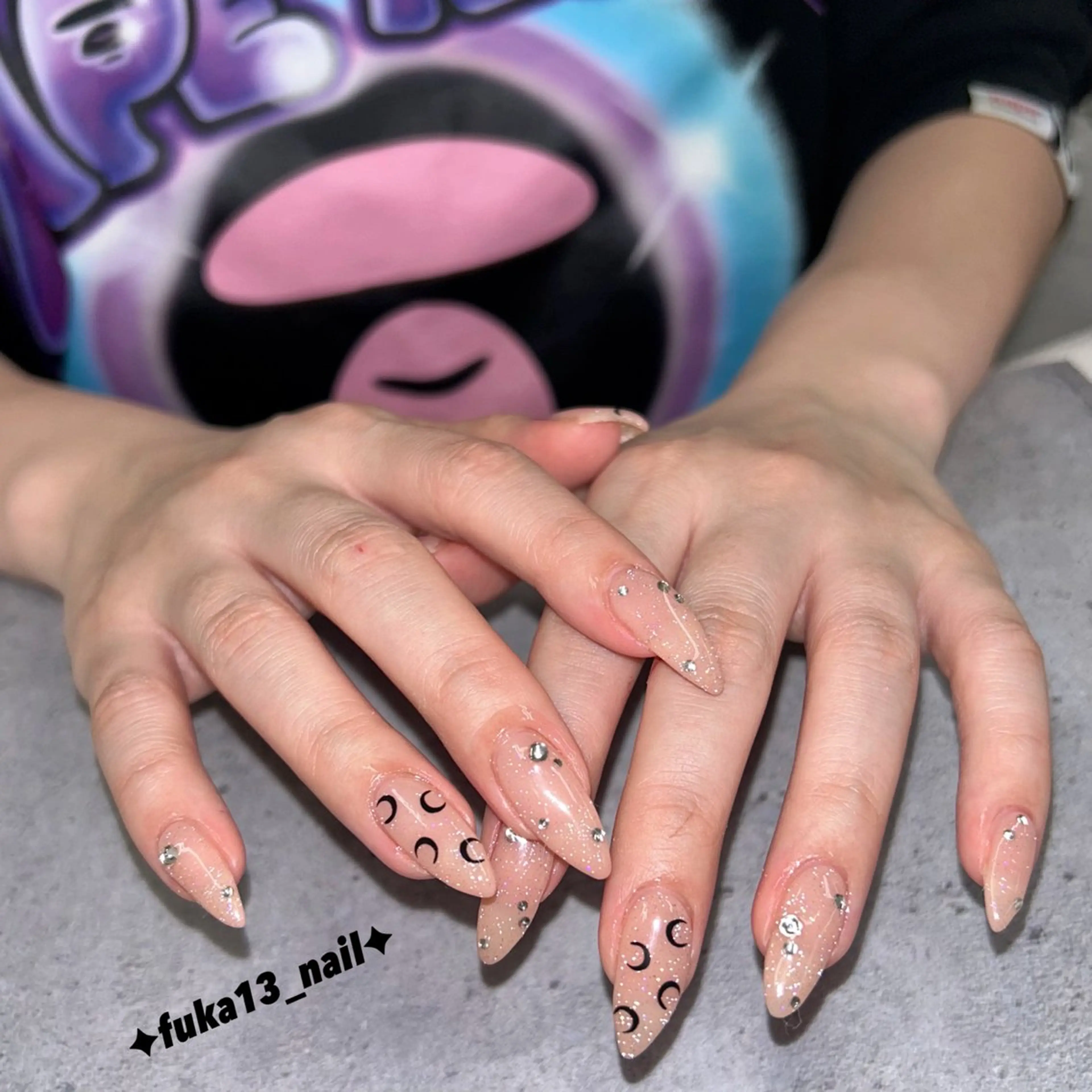 ネイル フラッシュネイル キラキラネイル 韓国ネイル ハンドネイル ネイルサロンAnela【アネラ】所属・Nail♡Fuka. /12月予約受付中のネイルデザイン