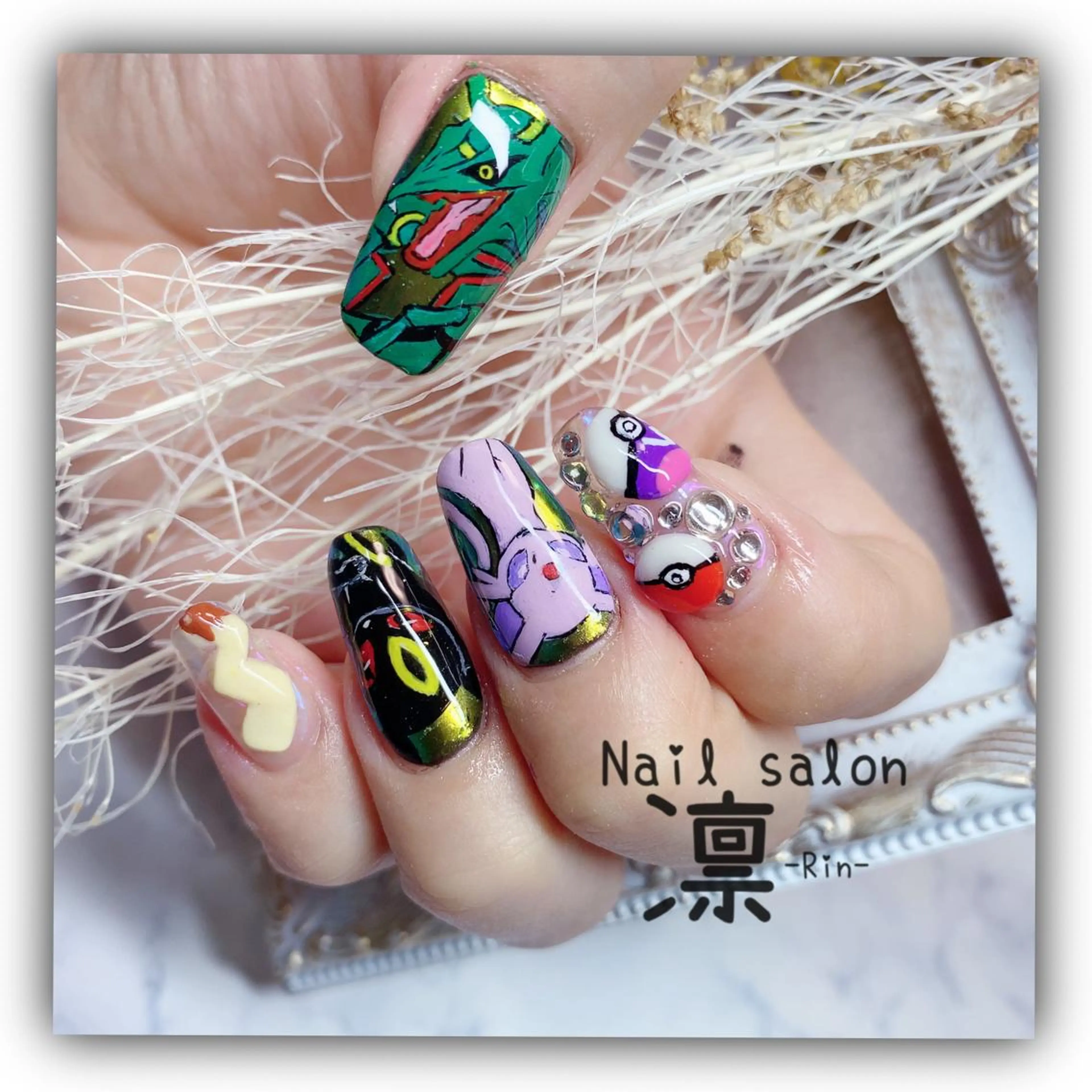 ネイル スカルプネイル private salon凛のネイルデザイン