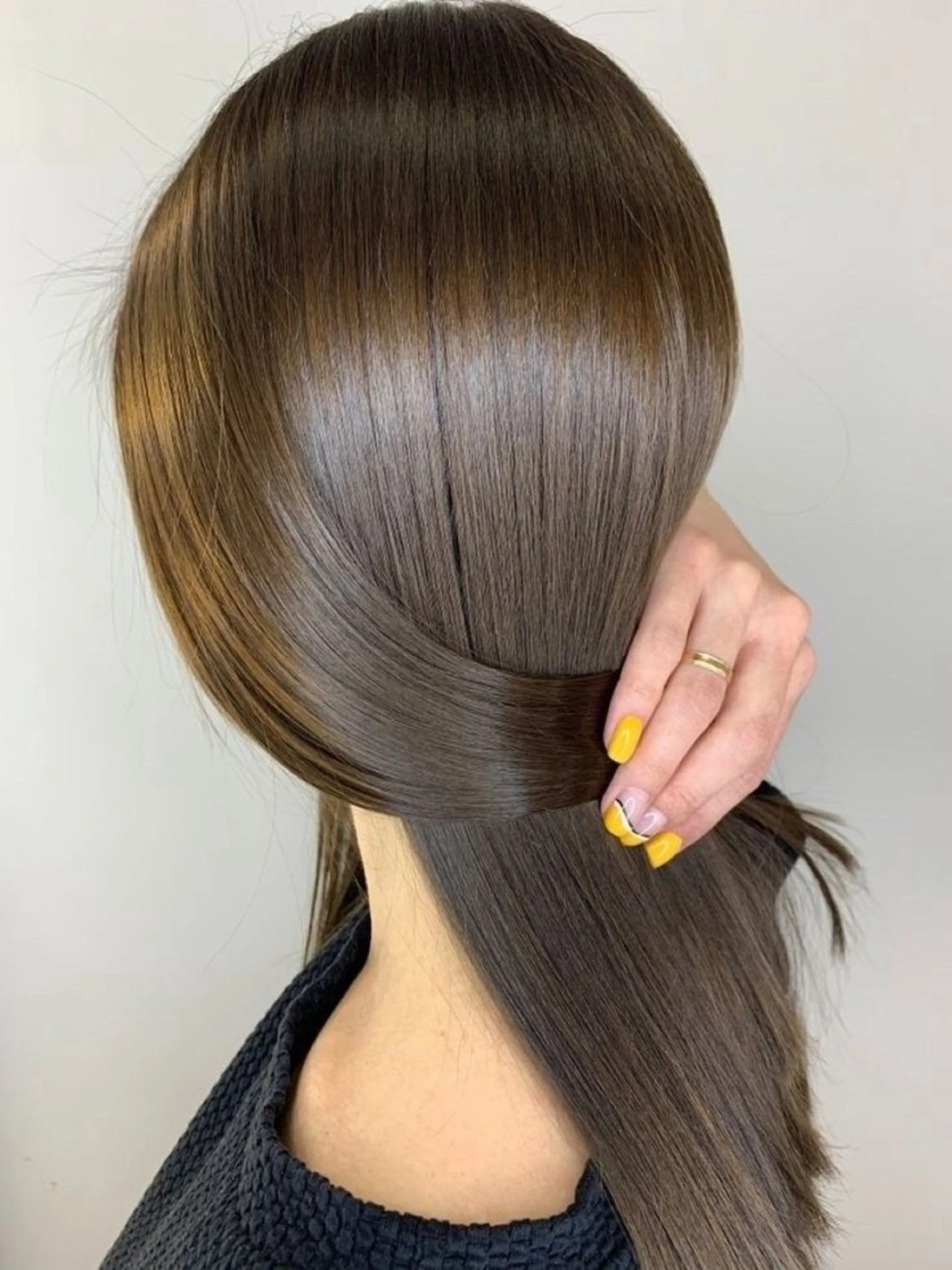 💗【うる艶カラー & トリートメント】最高級アルカリ酸熱トリートメント付き️✨の写真