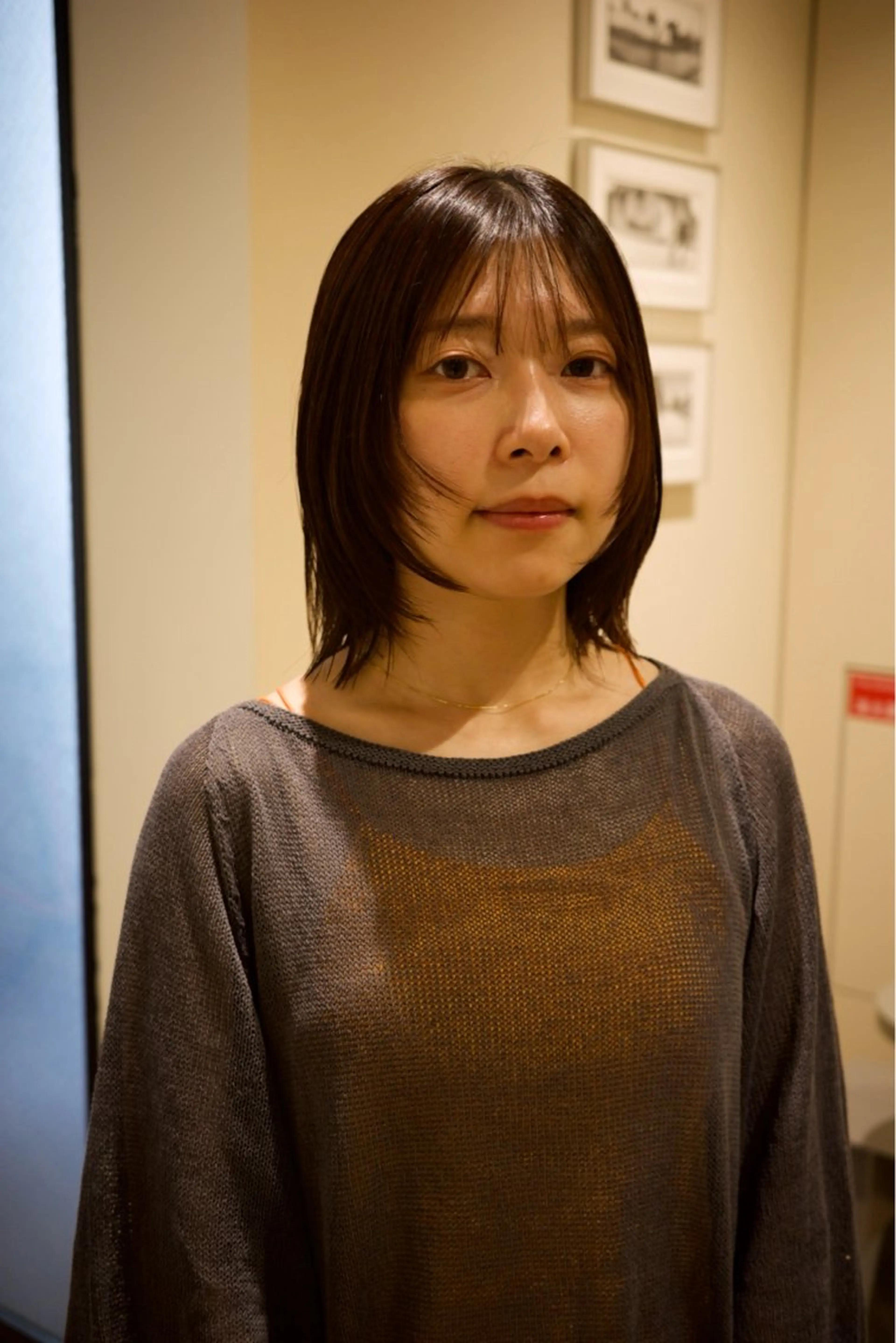 ミディアム カサイ シオンのヘアスタイル