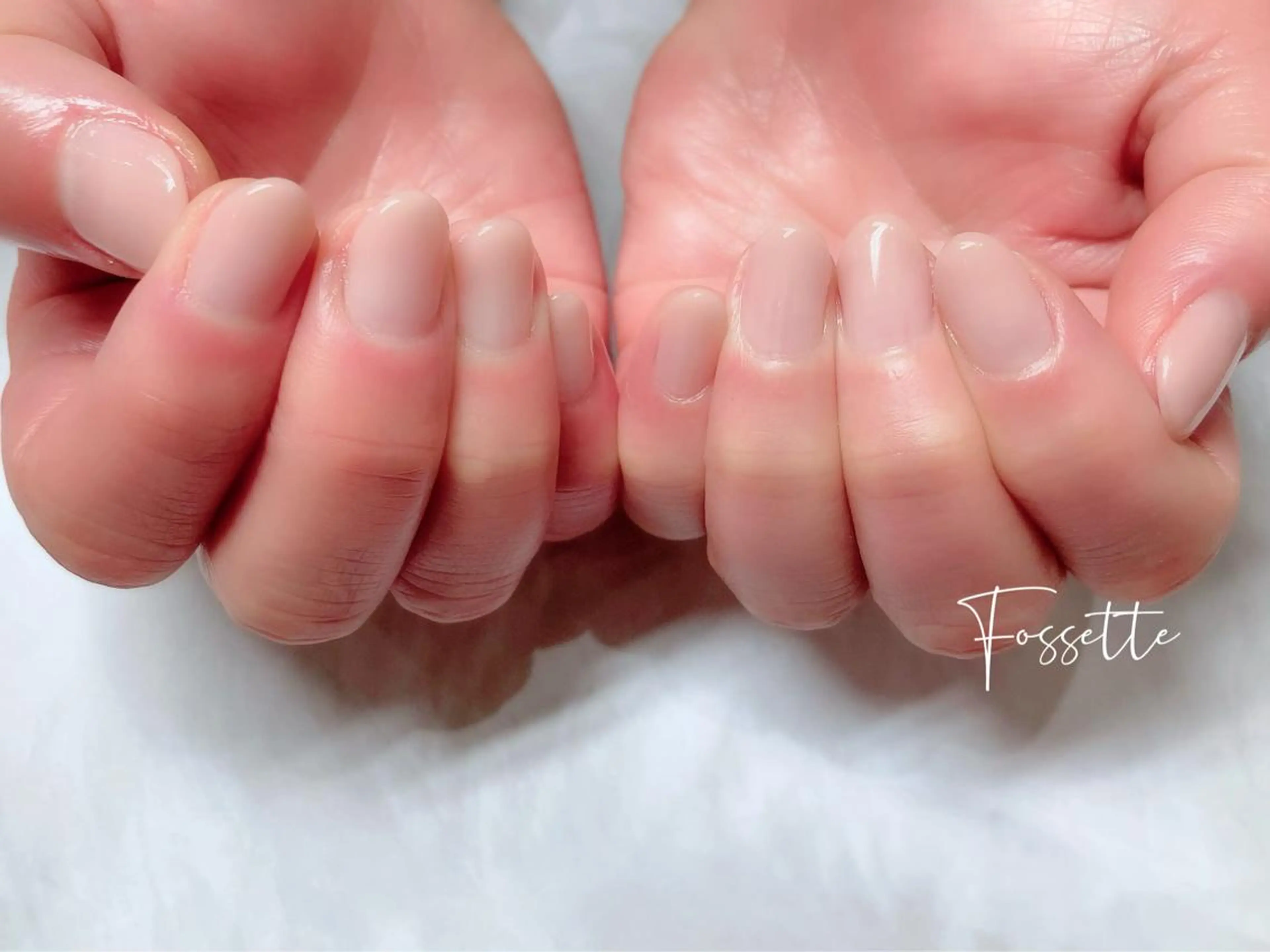 ネイル グラデーション オフィスネイル シンプルネイル nailsalon Fossetteのネイルデザイン