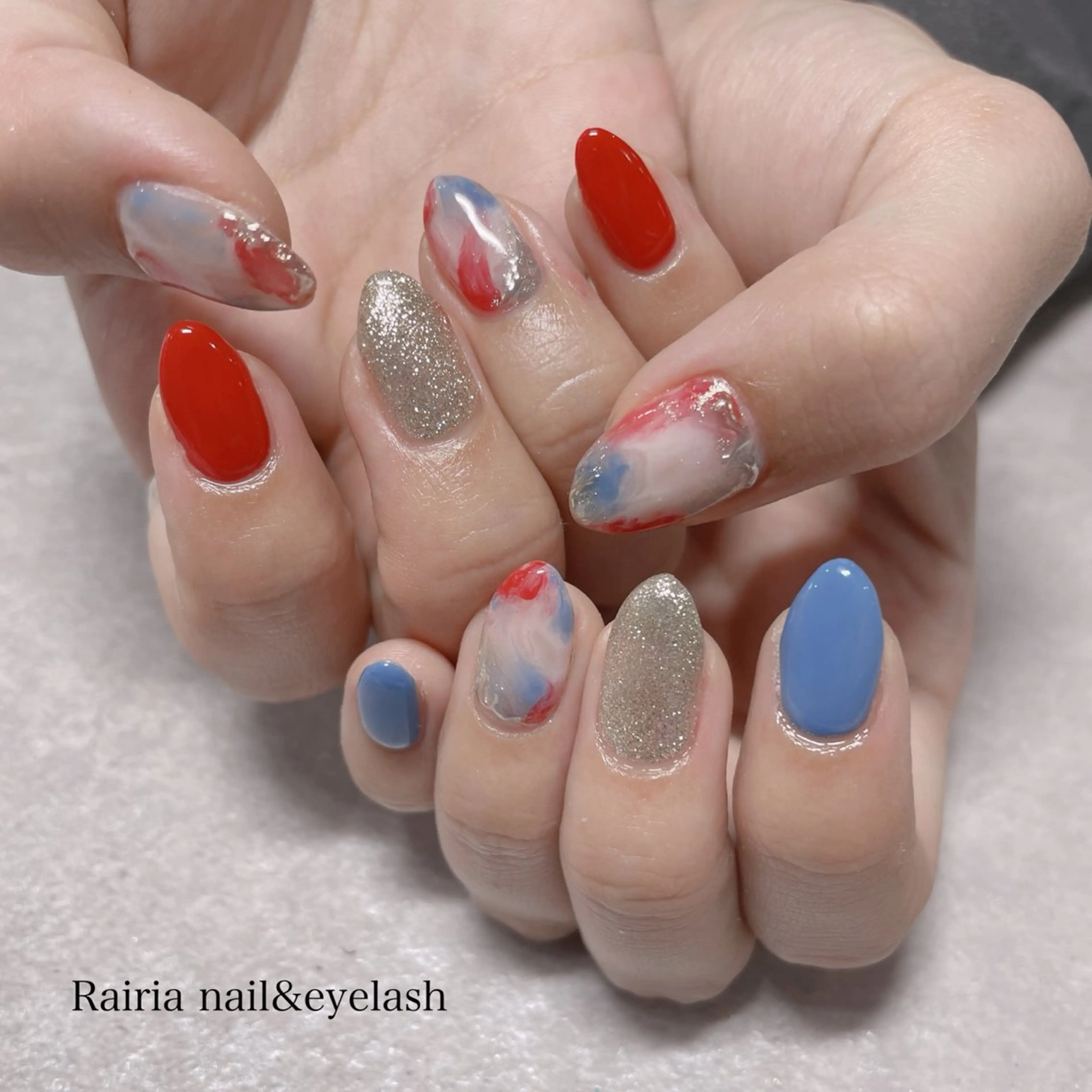 ネイル ハンドネイル Rairia nail&eyelash小岩店所属・Rairianail 小岩店のネイルデザイン