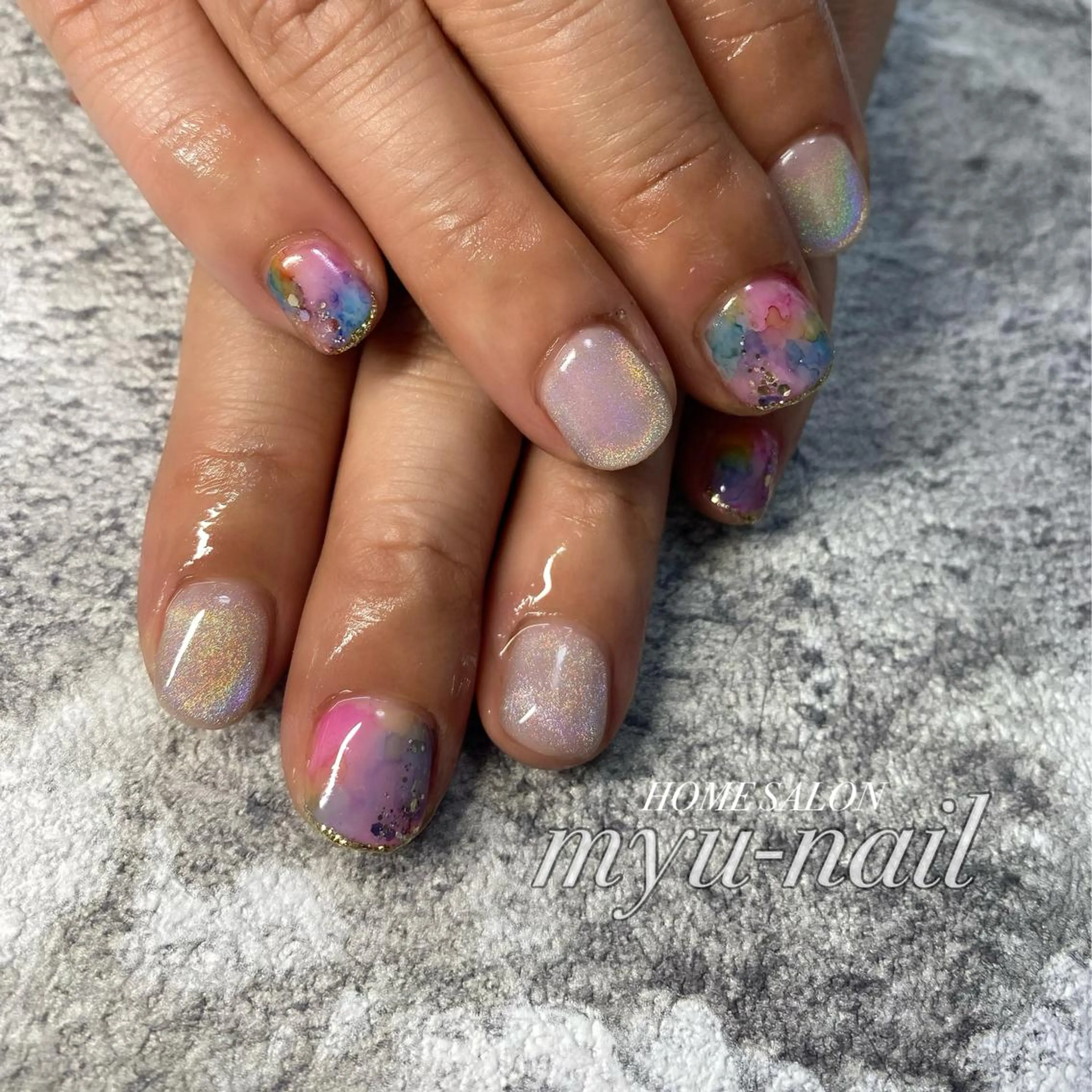ネイル ホームサロン myu-nailのネイルデザイン