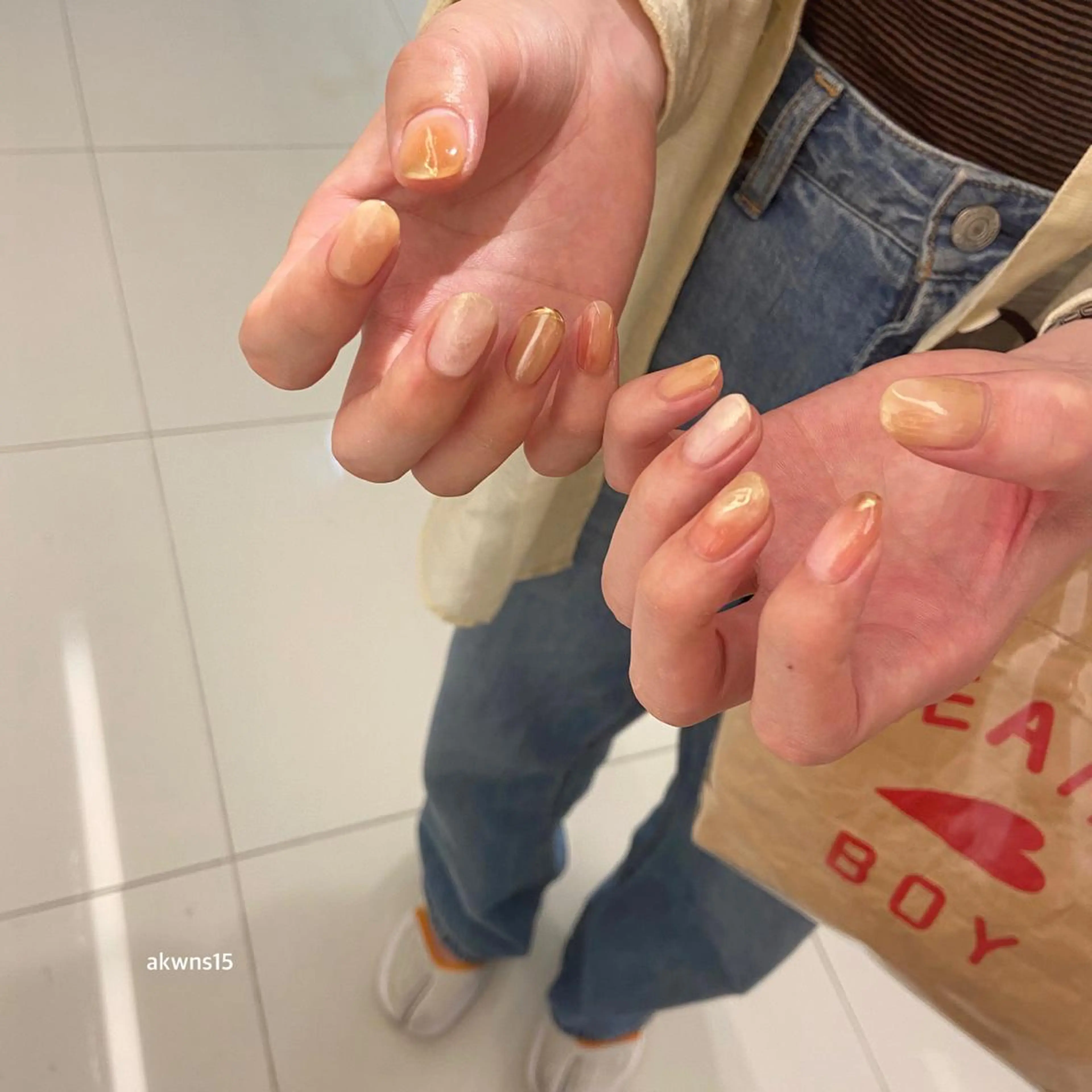 ネイル ハンドネイル Nail AVANCE. あべのルシアス店所属・NailAVANCE ayumiのネイルデザイン