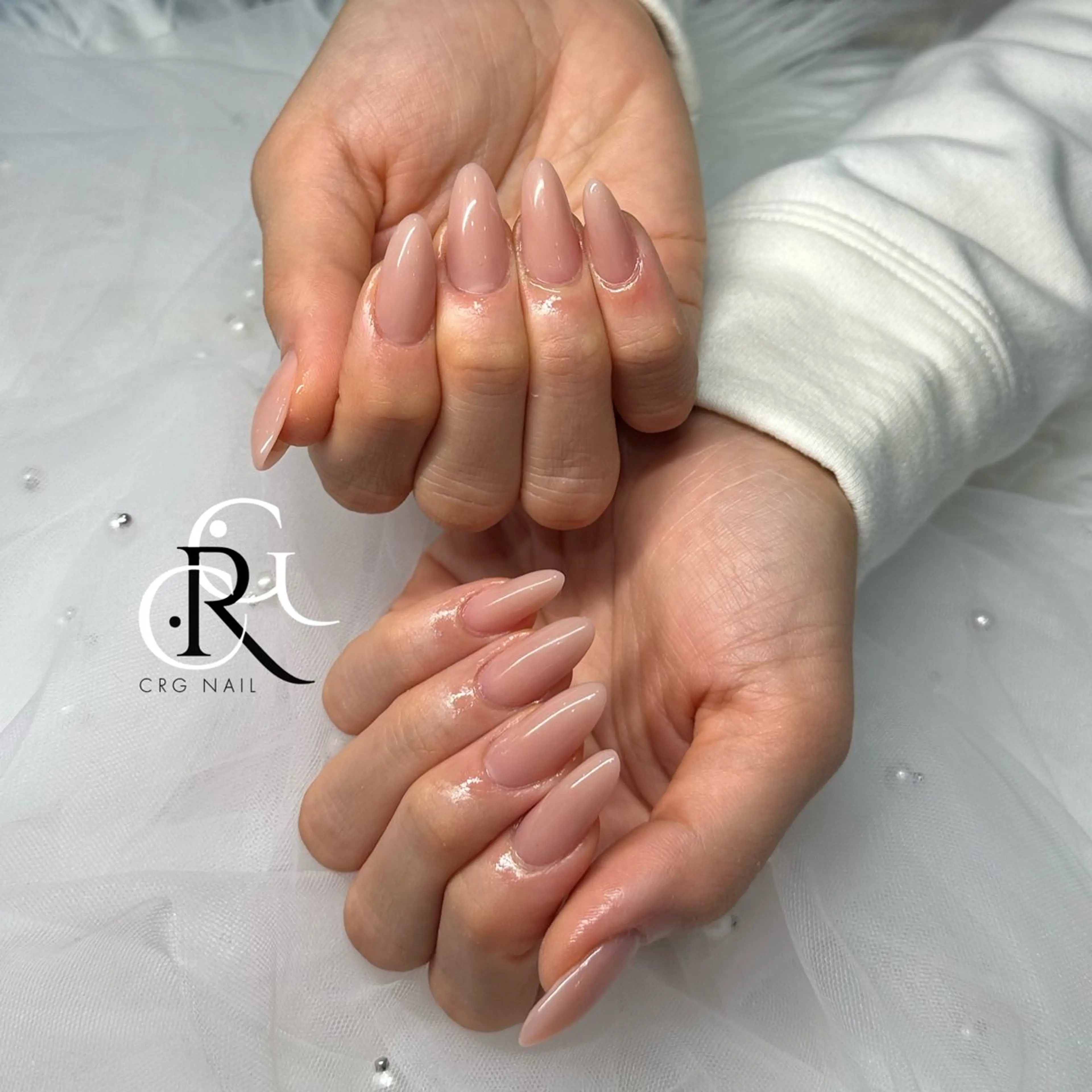 ネイル スカルプネイル ハンドネイル 美フォルム✨ CRG RURIのネイルデザイン