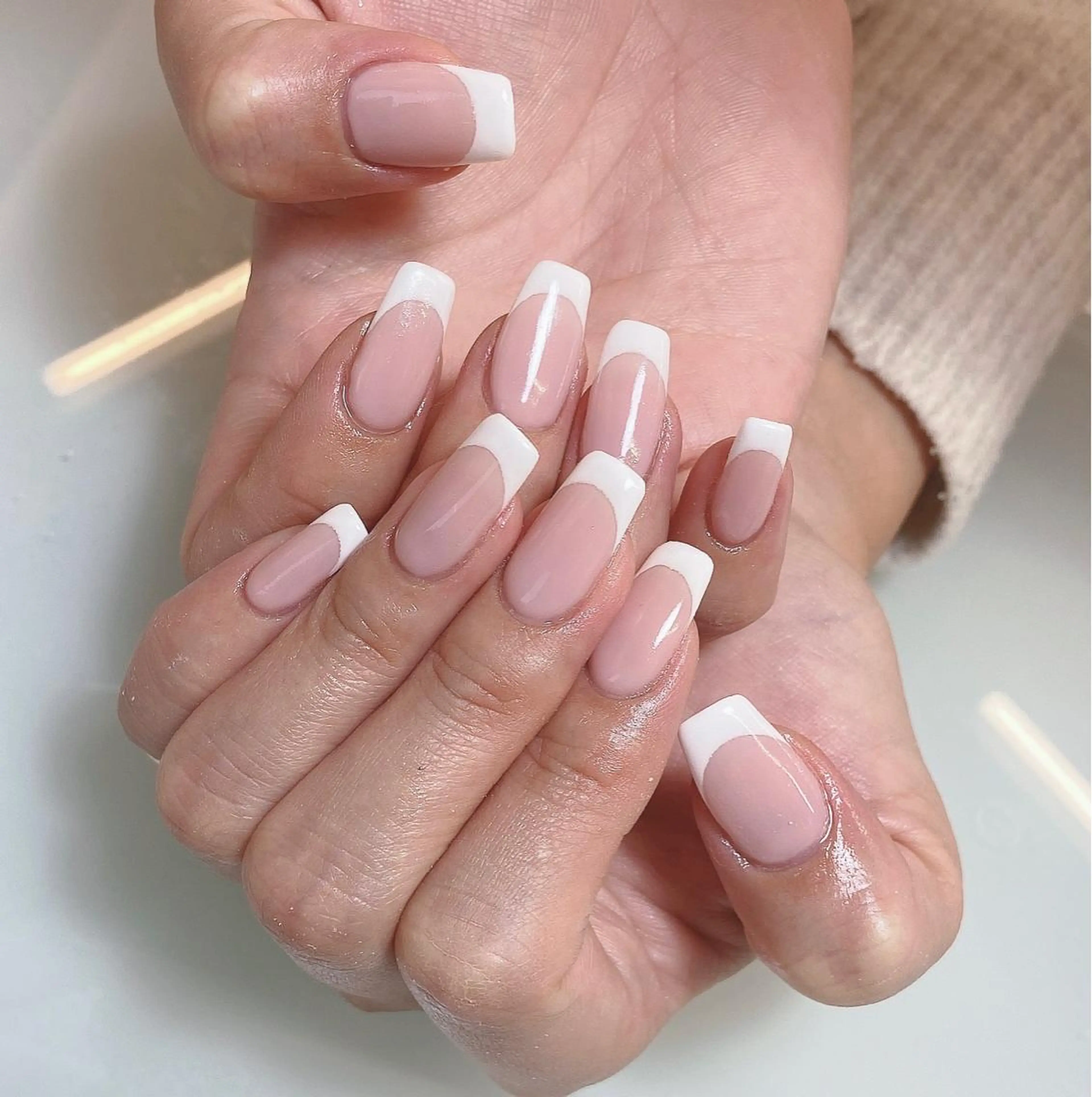 ネイル フレンチネイル ピンク Nailist🌟 Wakanaのネイルデザイン