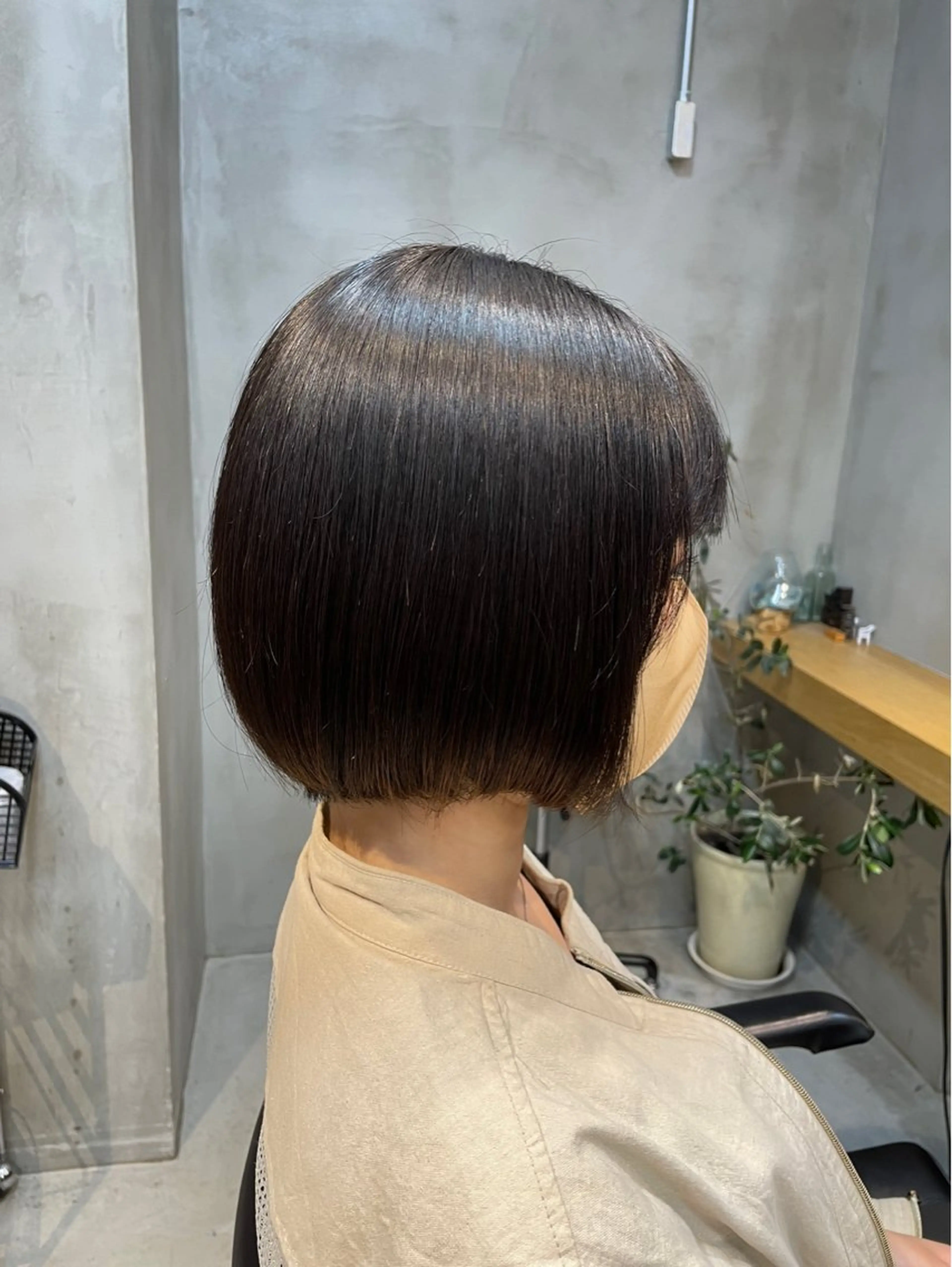 ショート くせ毛 縮毛矯正 ✨️🧸elima調 布Reika🧸✨️のヘアスタイル