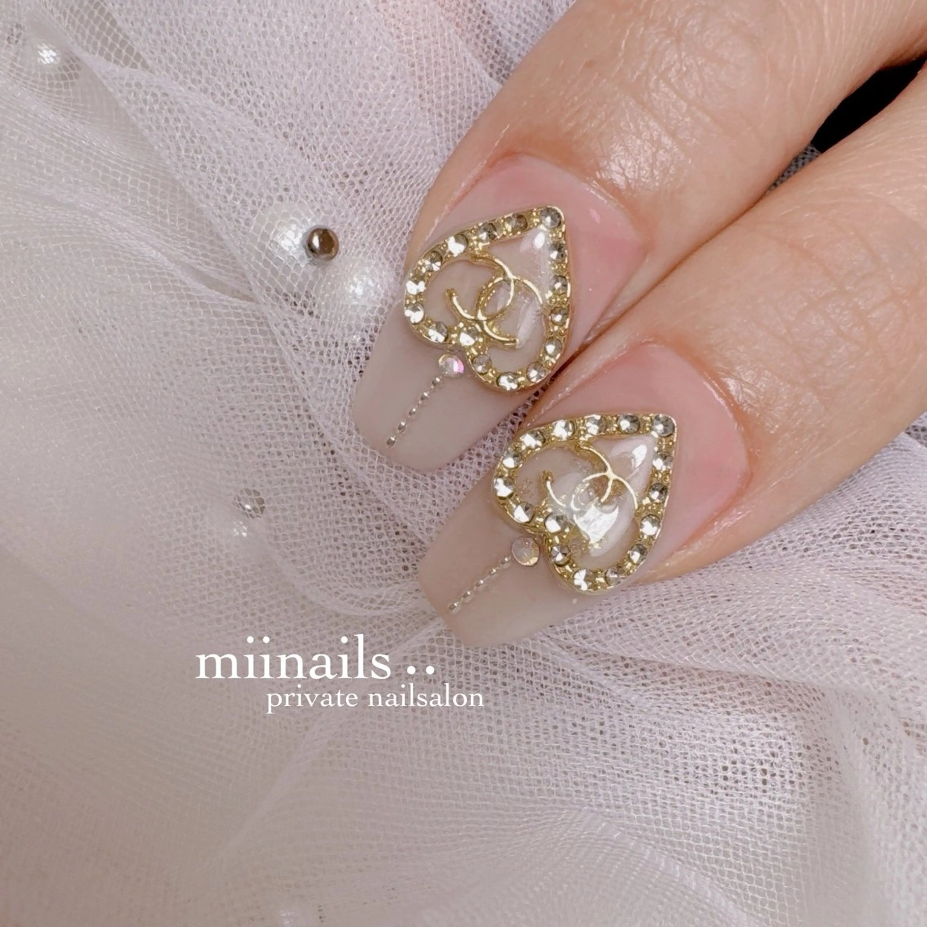 ネイル 韓国ネイル ワンホンネイル ハンドネイル nailsalon miinailsのネイルデザイン