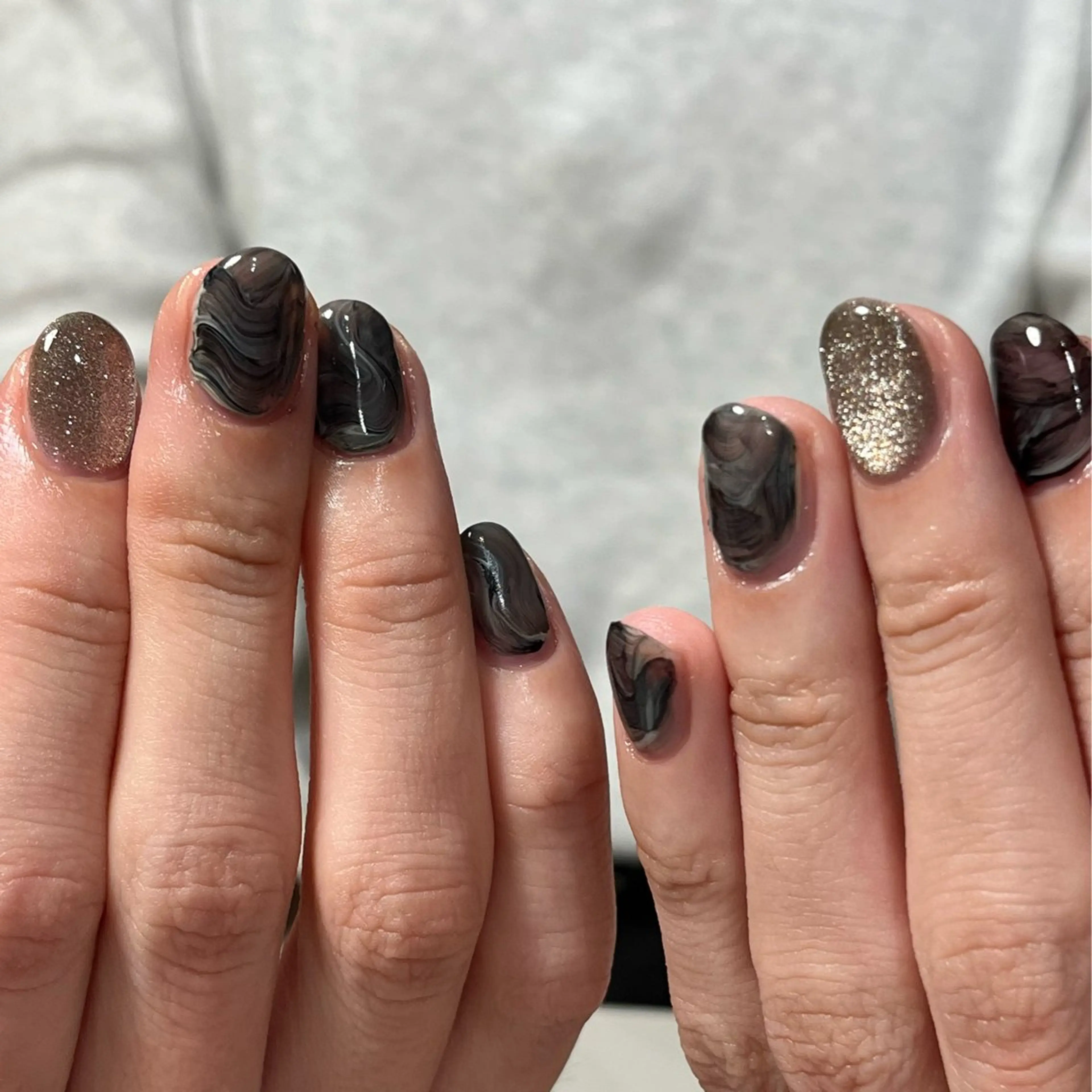 ネイル アートネイル ハンドネイル GLADnail新宿 arisaのネイルデザイン
