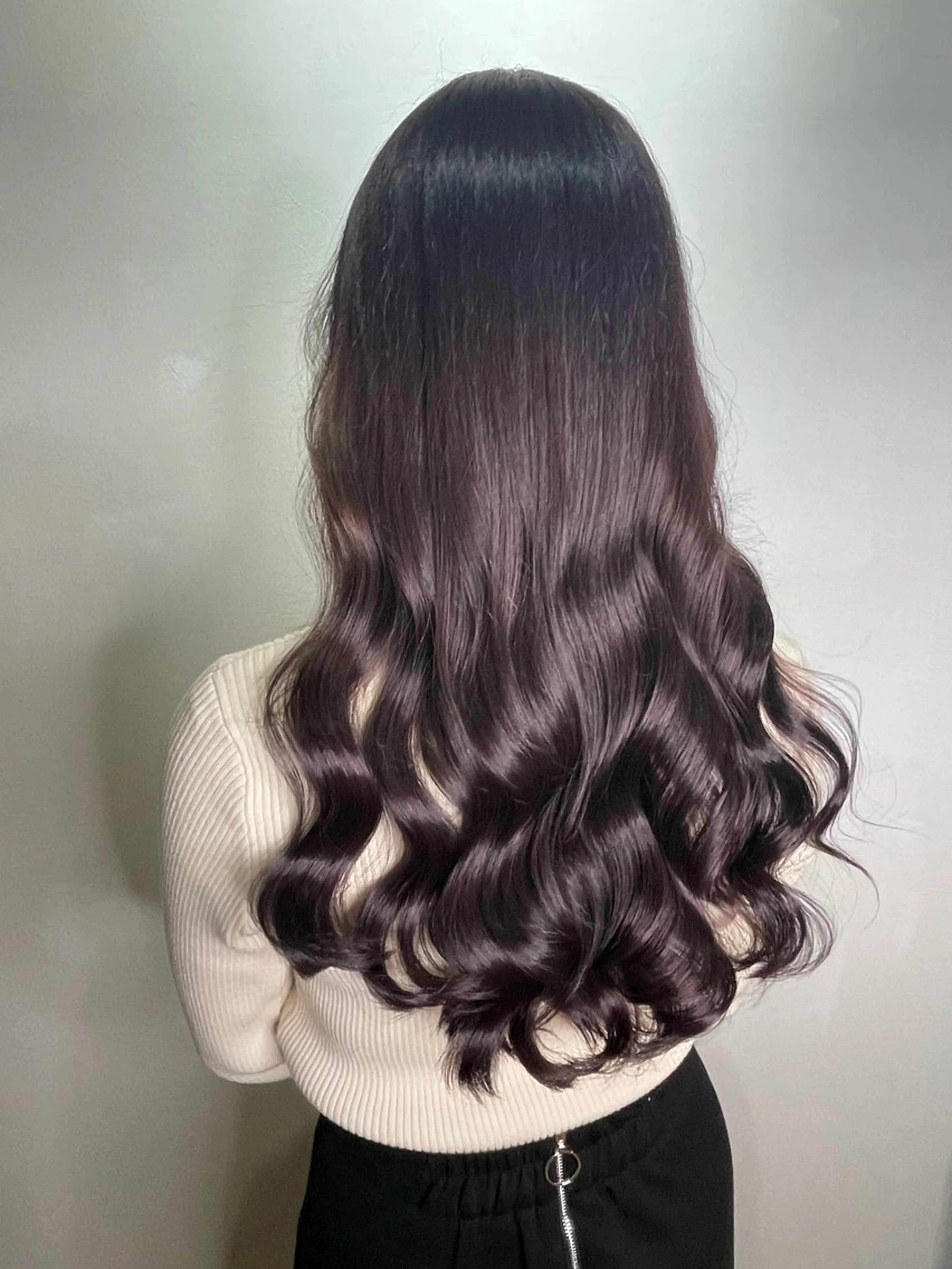 セミロング カラー アディクシーカラー ベージュカラー ブリーチ 透明感カラー ココアグレージュ カット ヘアカラー トリートメント KAGAMI HIROSHIのヘアスタイル