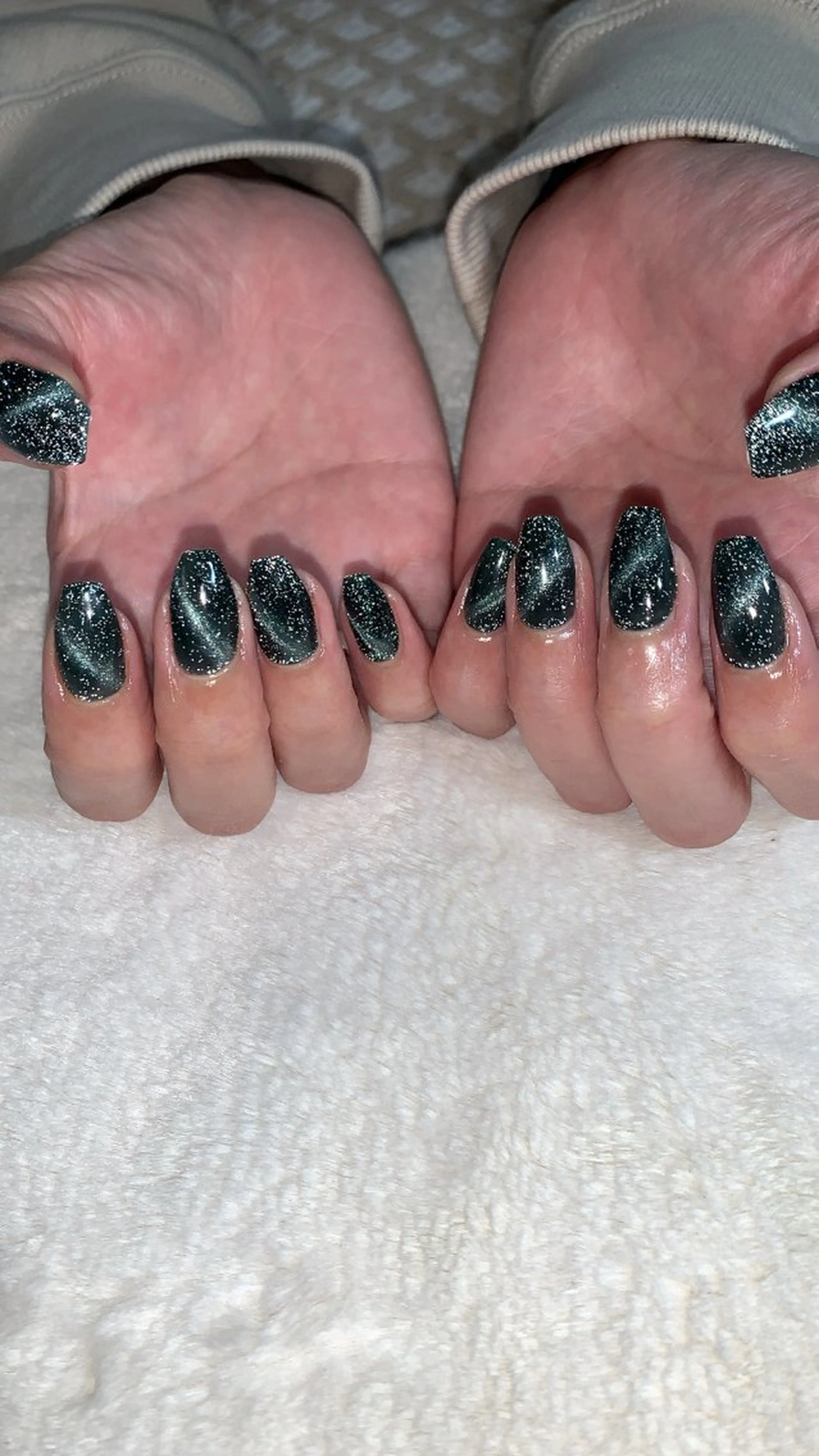 ネイル フラッシュネイル マグネットネイル ハンドネイル 北川 恭子のネイルデザイン