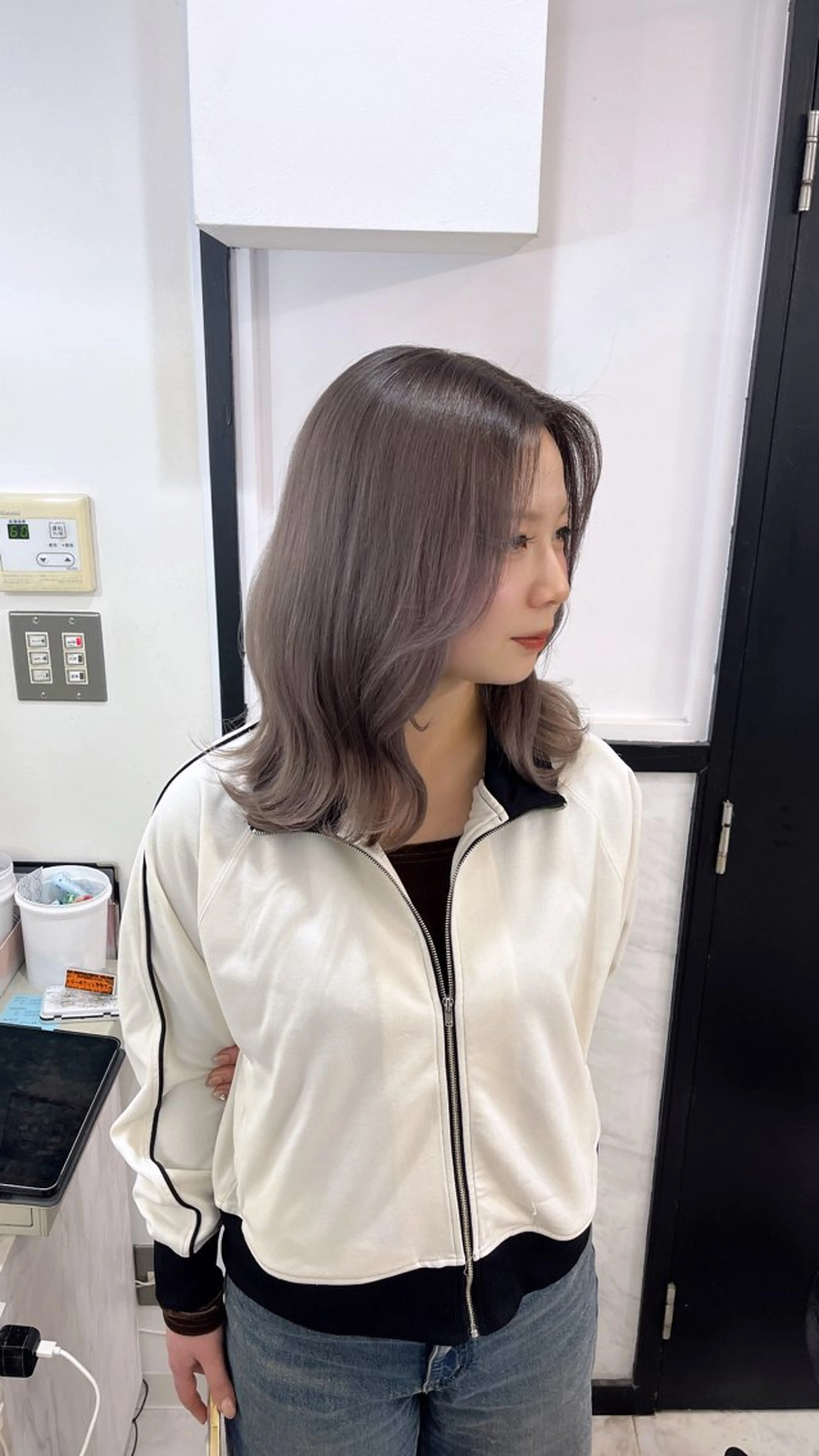ロング カラー ヘアカラー トリートメント 髪質改善×韓国 レイヤー ひかるのヘアスタイル