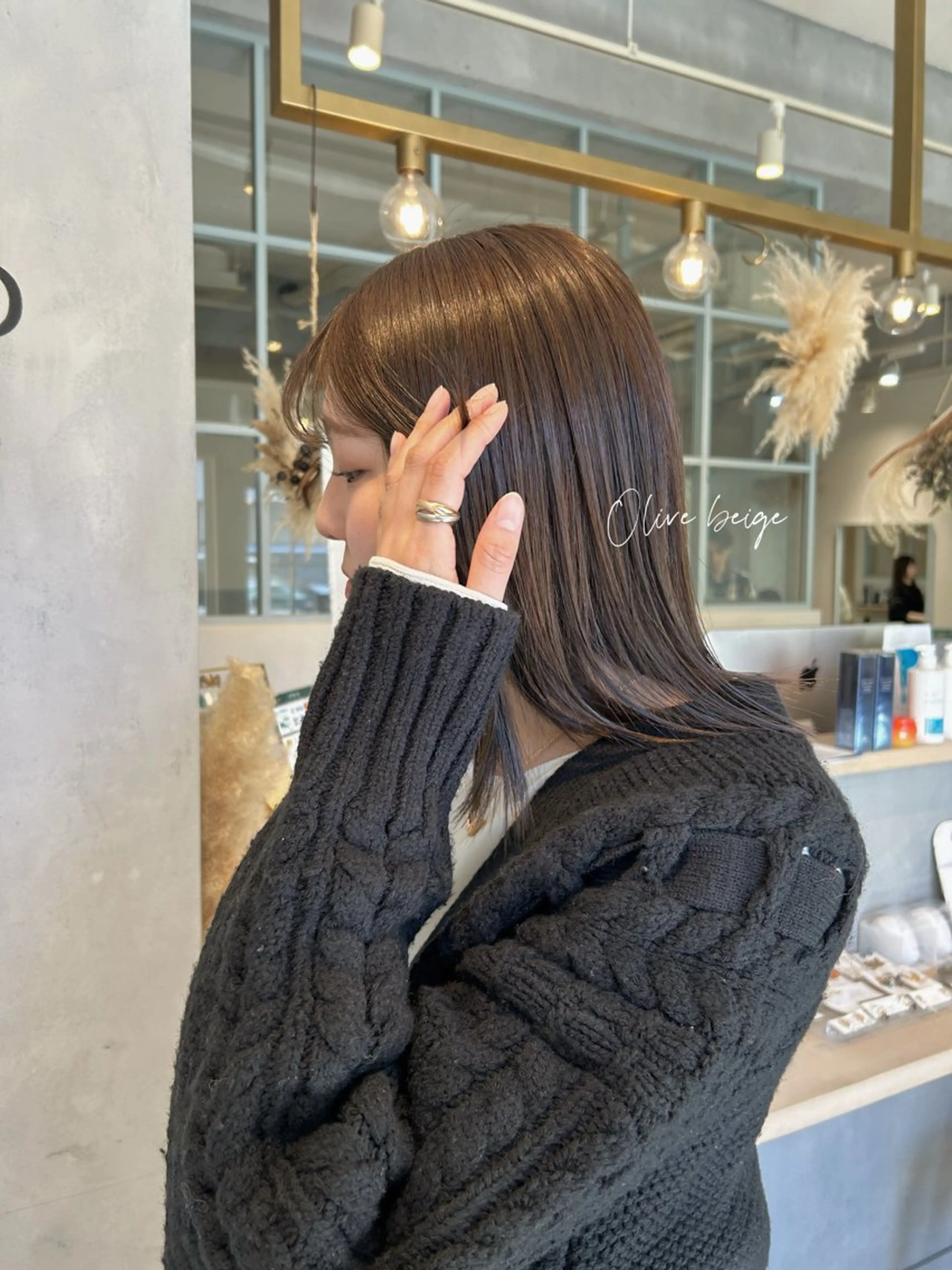 𝑜𝑛𝑒 𝑐𝑜𝑙𝑜𝑟&髪質改善トリートメントの写真