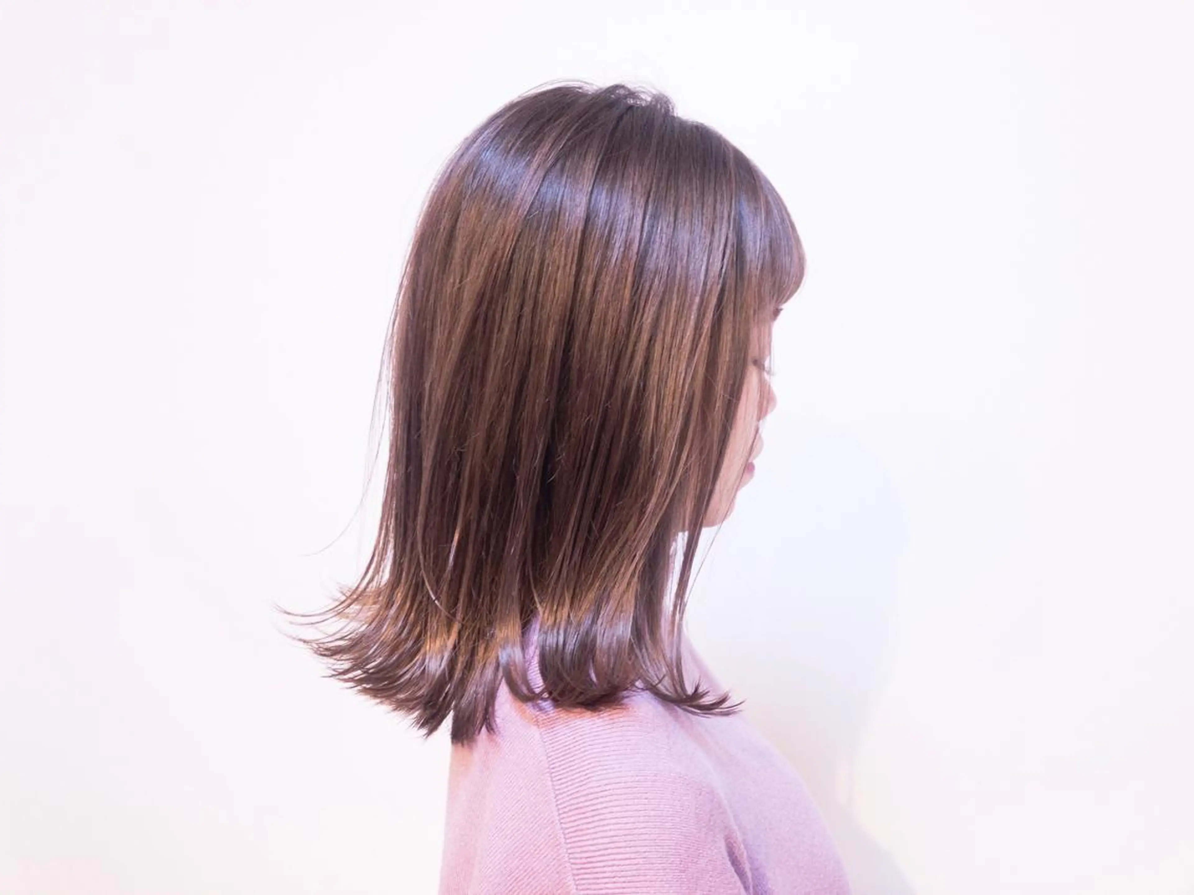 ショート カラー ベージュカラー ブリーチ ラベンダーカラー ラベンダーベージュ カット ヘアカラー トリートメント 尾籠 美幸 （オゴモリ ミユキ）のヘアスタイル