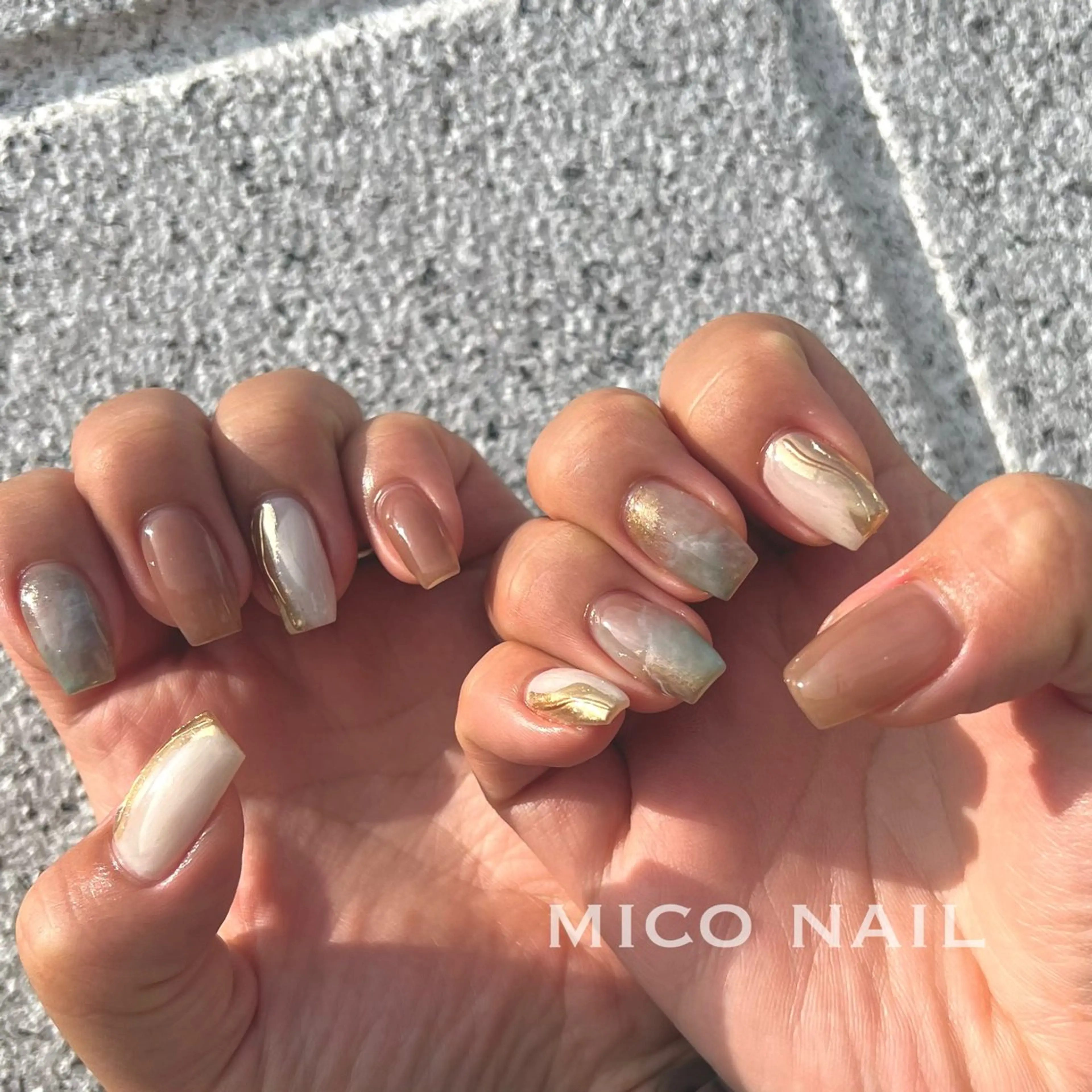 ネイル ハンドネイル mico nailのネイルデザイン
