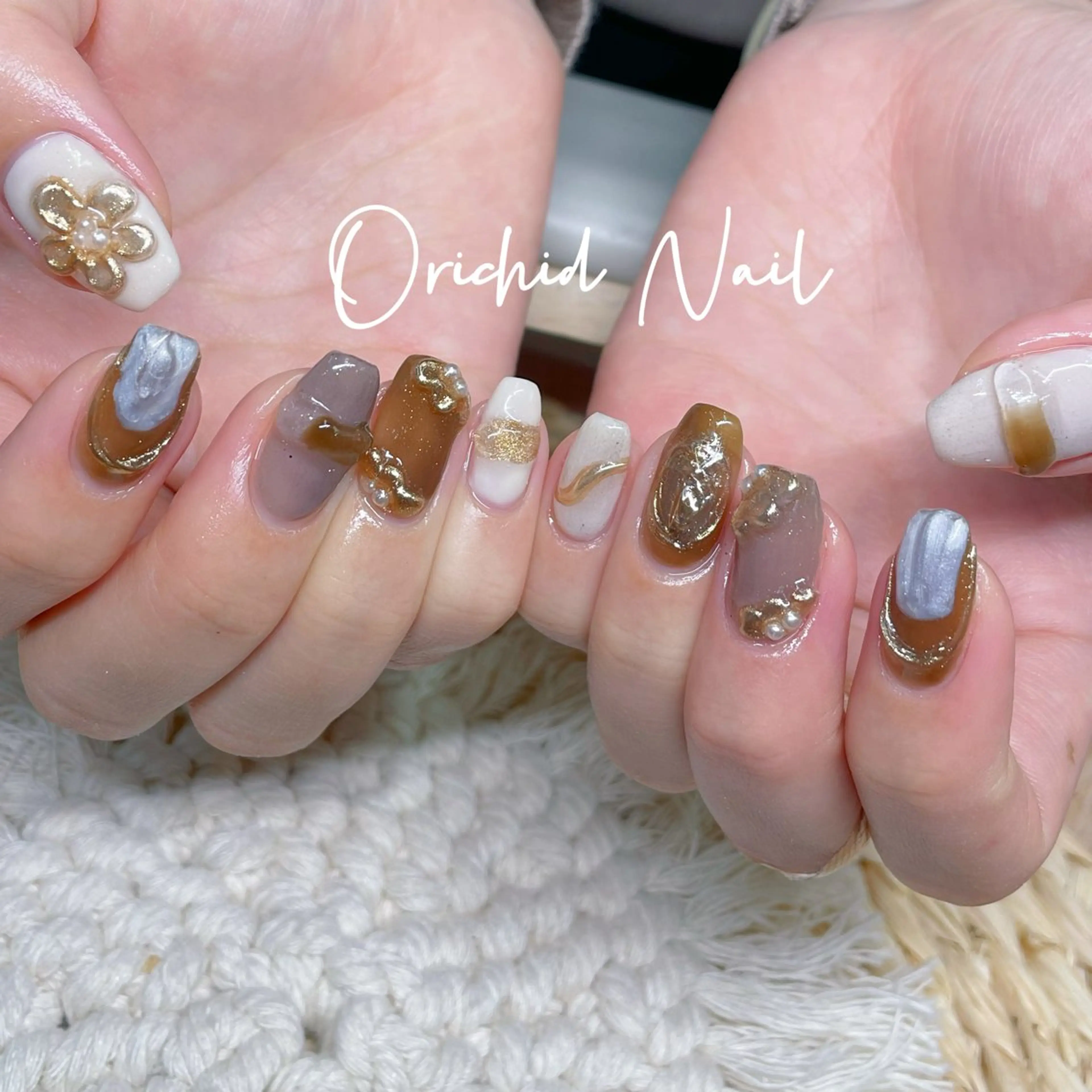 ネイル ハンドネイル Orchid Nailのネイルデザイン