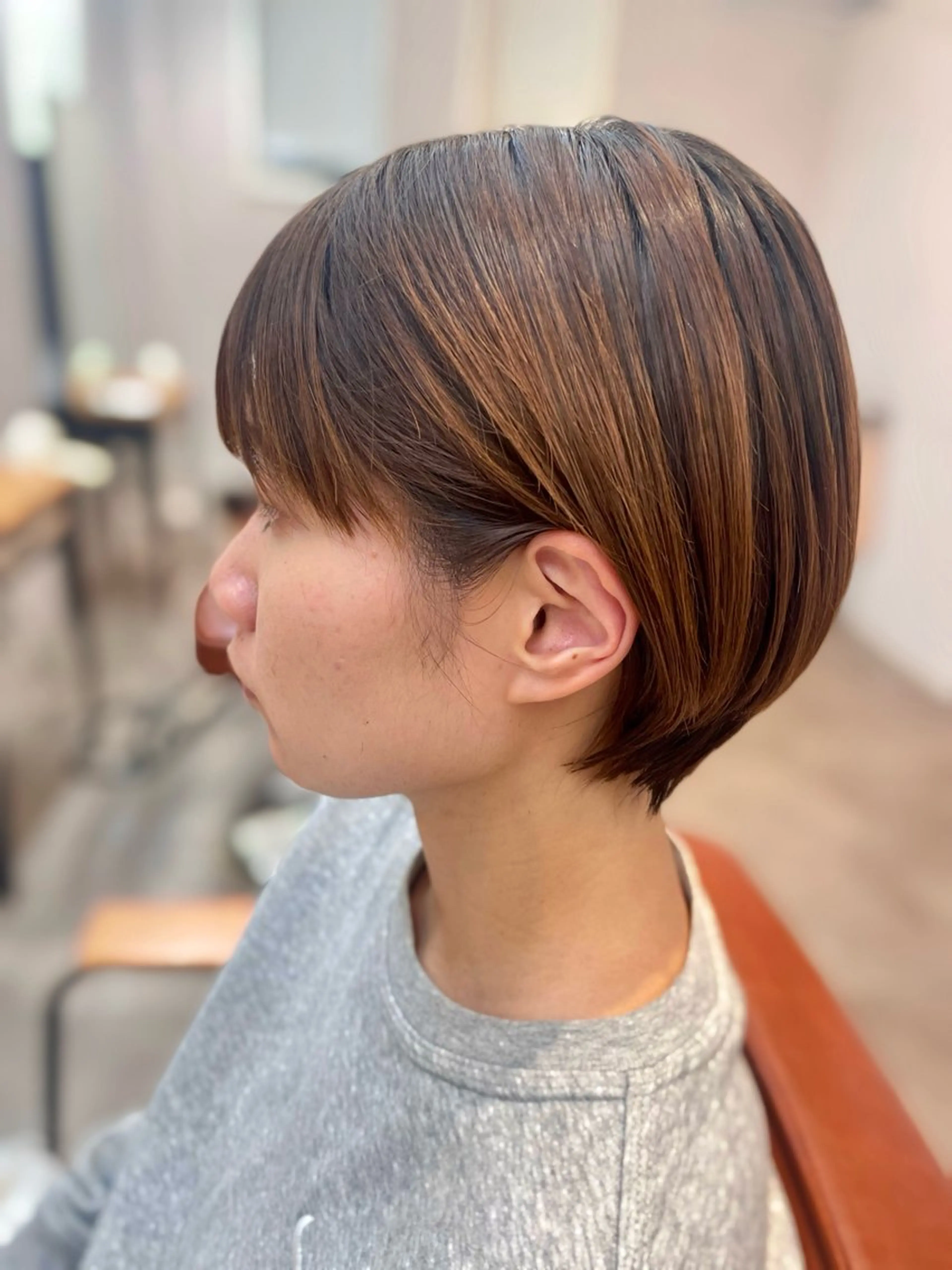 ショート ショートボブ ボブ ショートヘア TRAM mikuのヘアスタイル