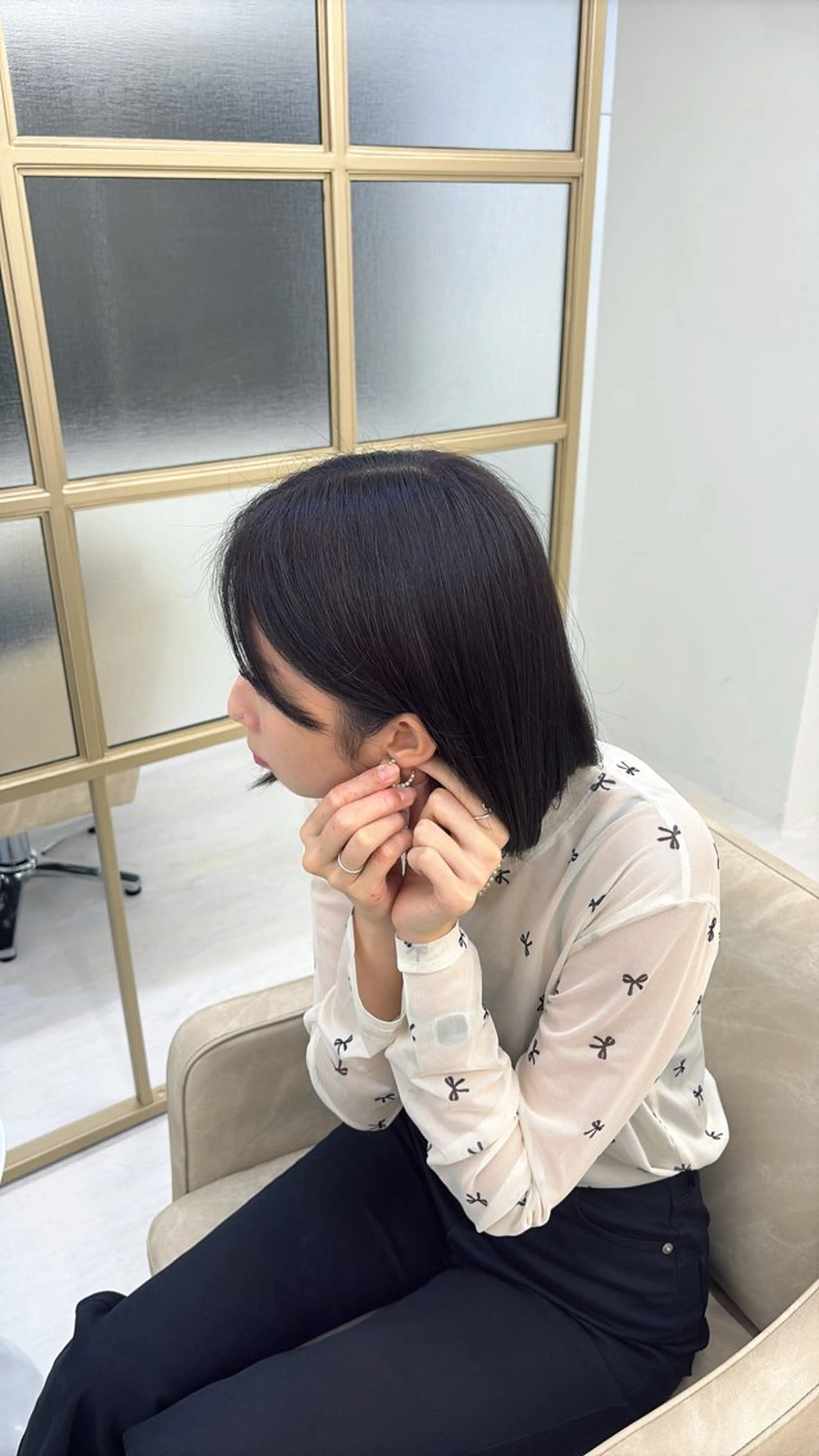 ミディアム ヘアカラー 艶カラー🌟/髪質改 善🎀/表参道/ねねのヘアスタイル