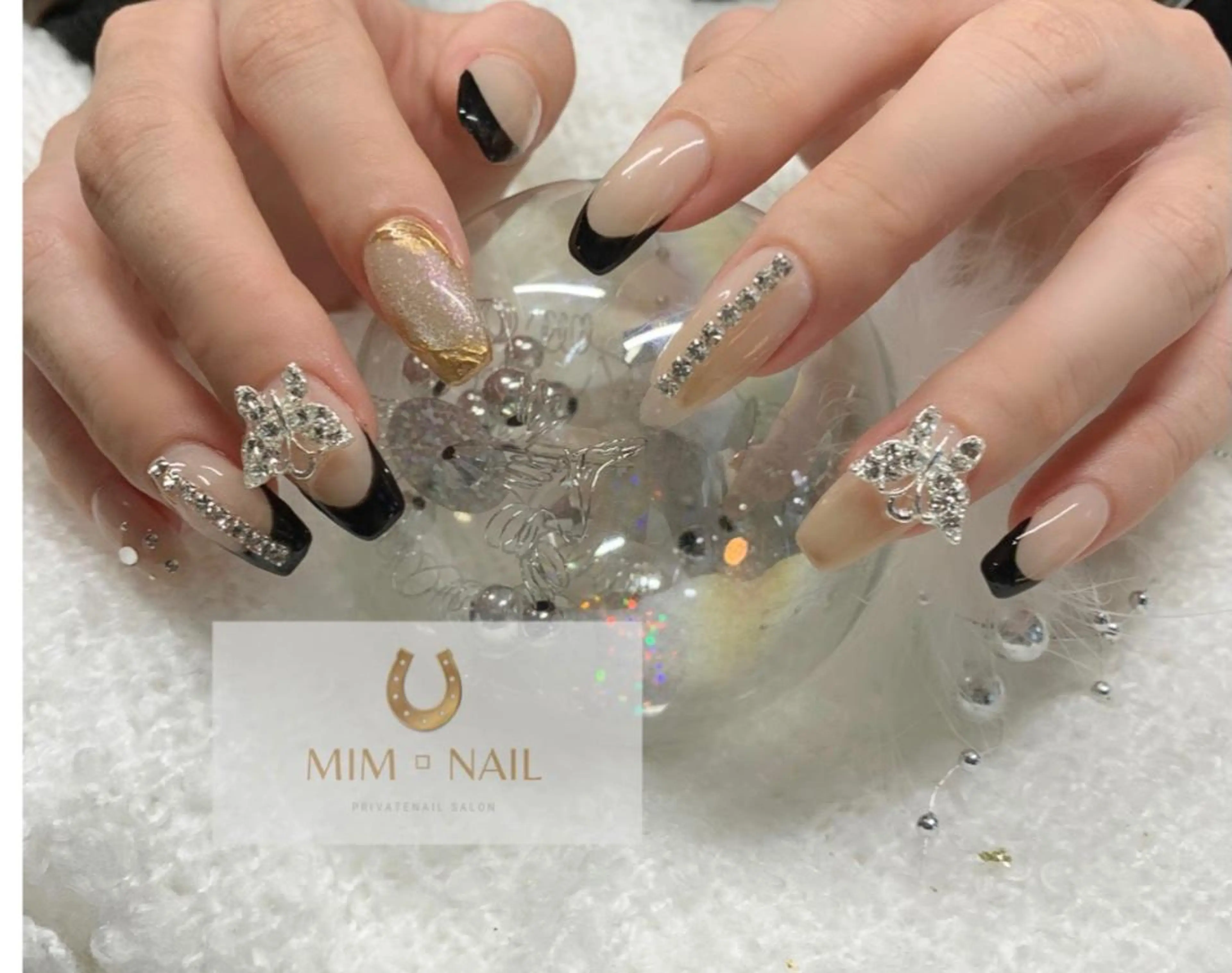 ネイル フレンチネイル ジェルネイル *･*MIMnail *･゜ﾟ･*:･*のネイルデザイン