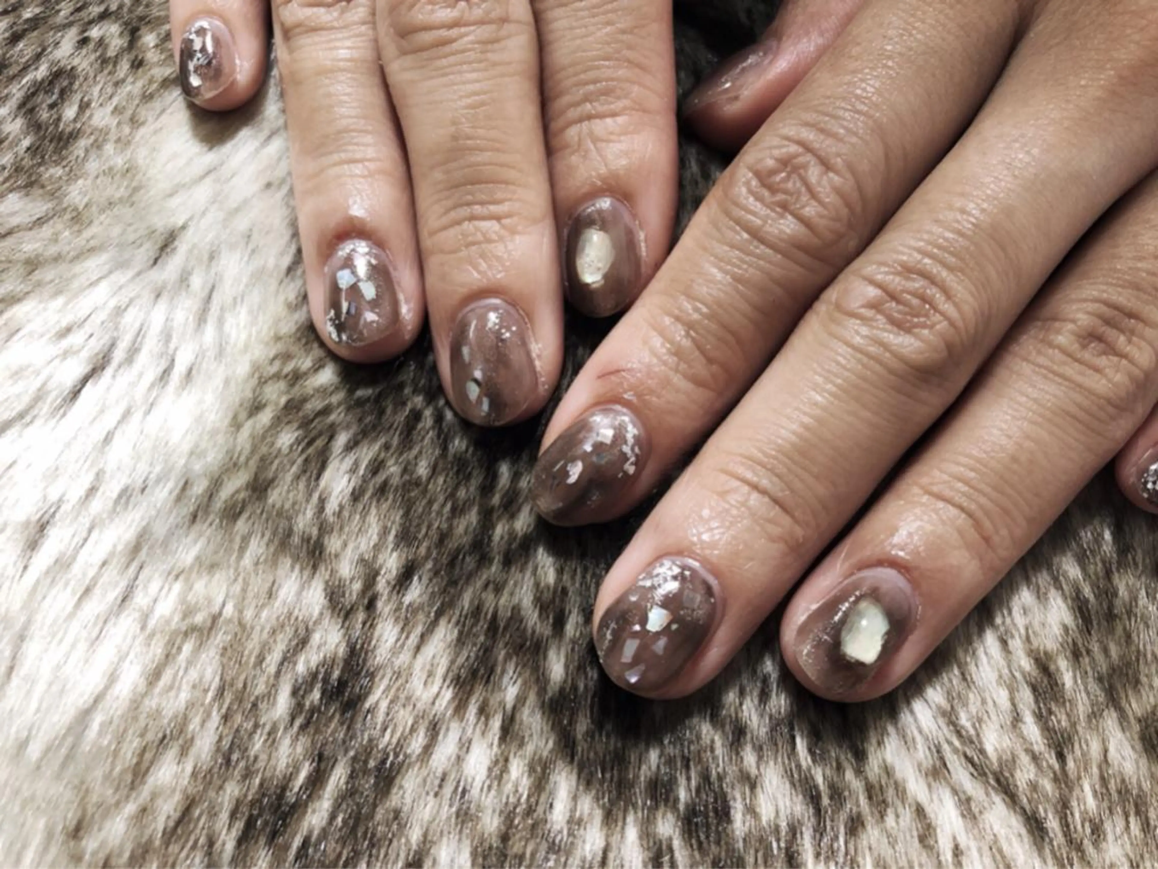 ネイル ニュアンスネイル kiki nail 二子玉川のネイルデザイン