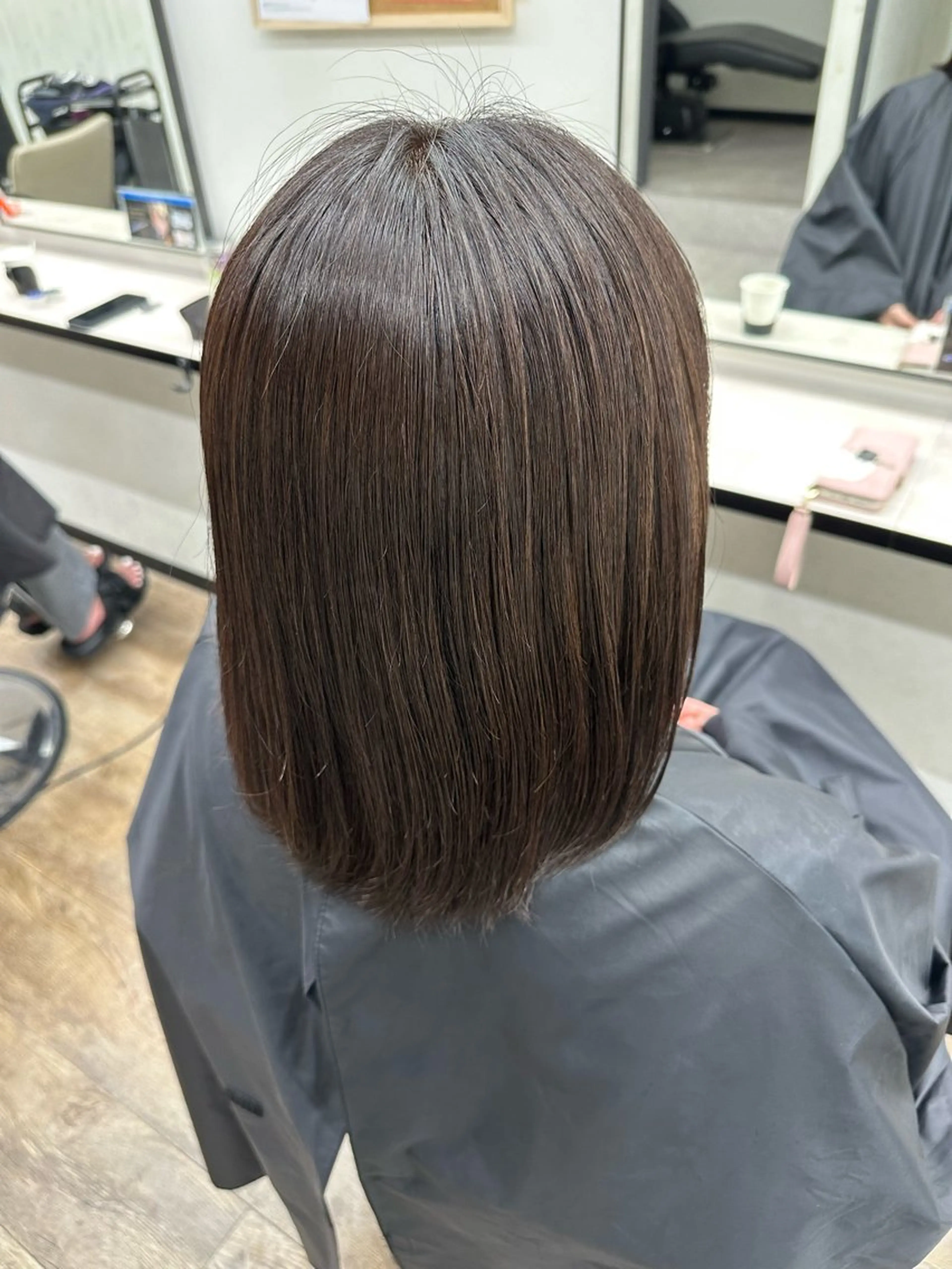 セミロング カラー 💖blao Shina💖のヘアスタイル
