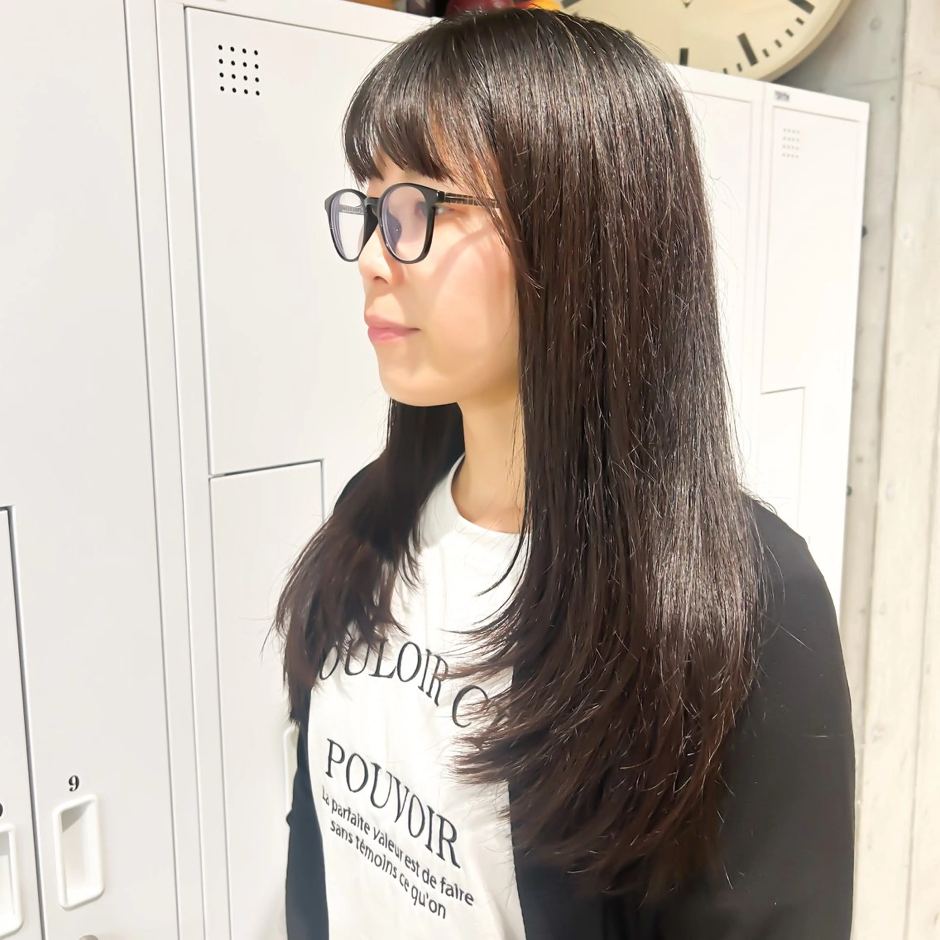 ミディアム 🤡暖色艶カラー 🤡みさきのヘアスタイル