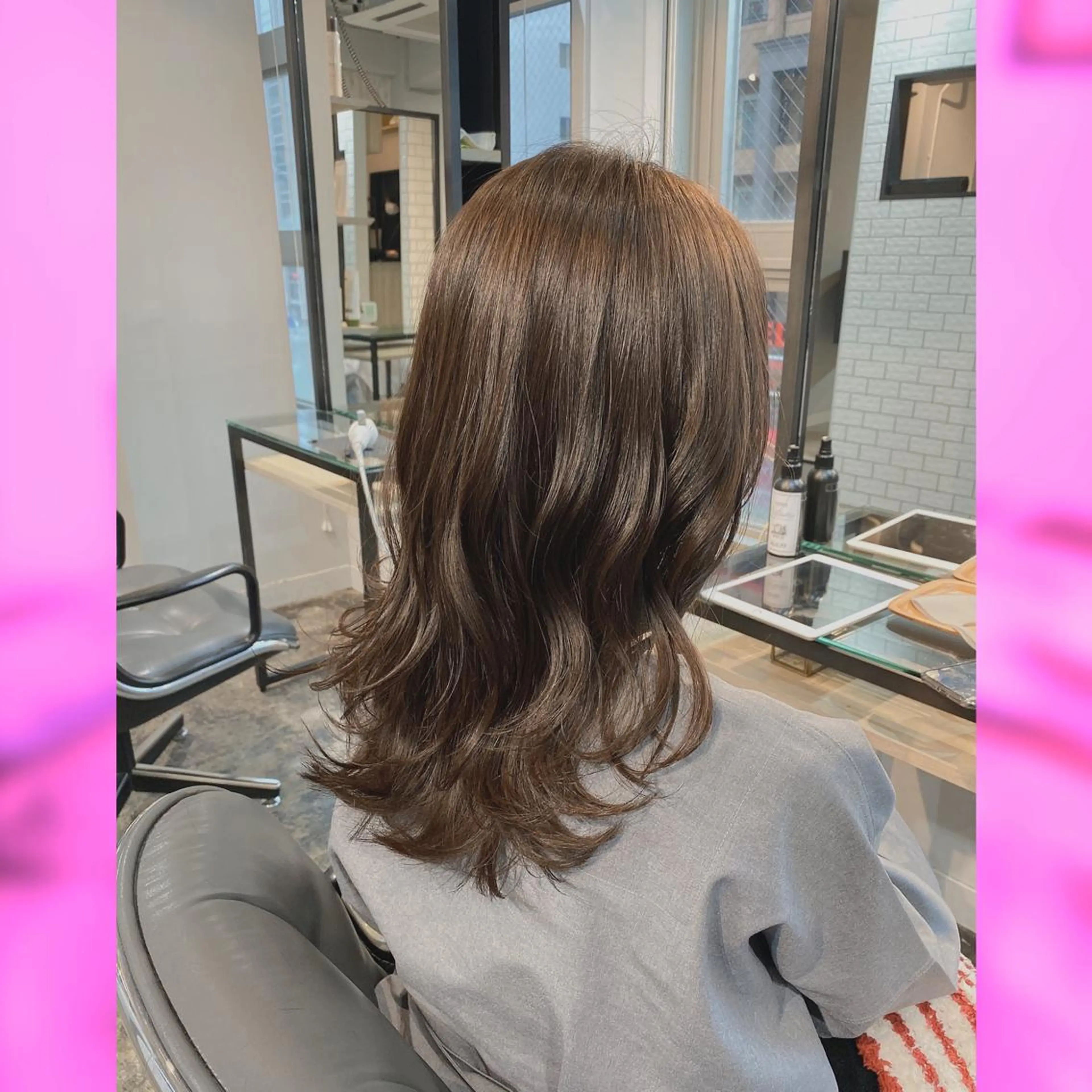 ロング カラー MUSEUM 谷平悠兼のヘアスタイル