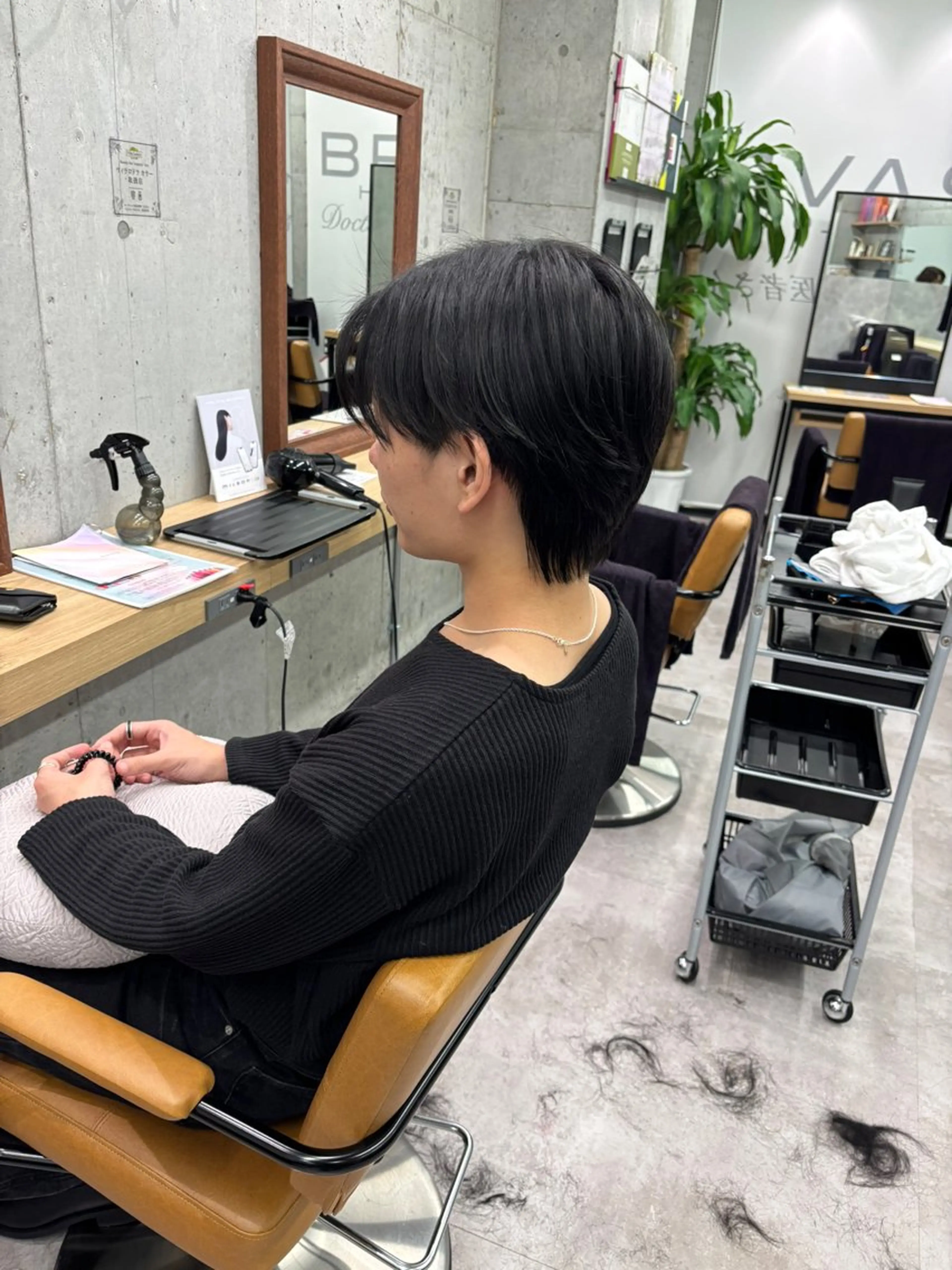メンズ センターパート mai/天神美容室 【レディース大募集】のヘアスタイル