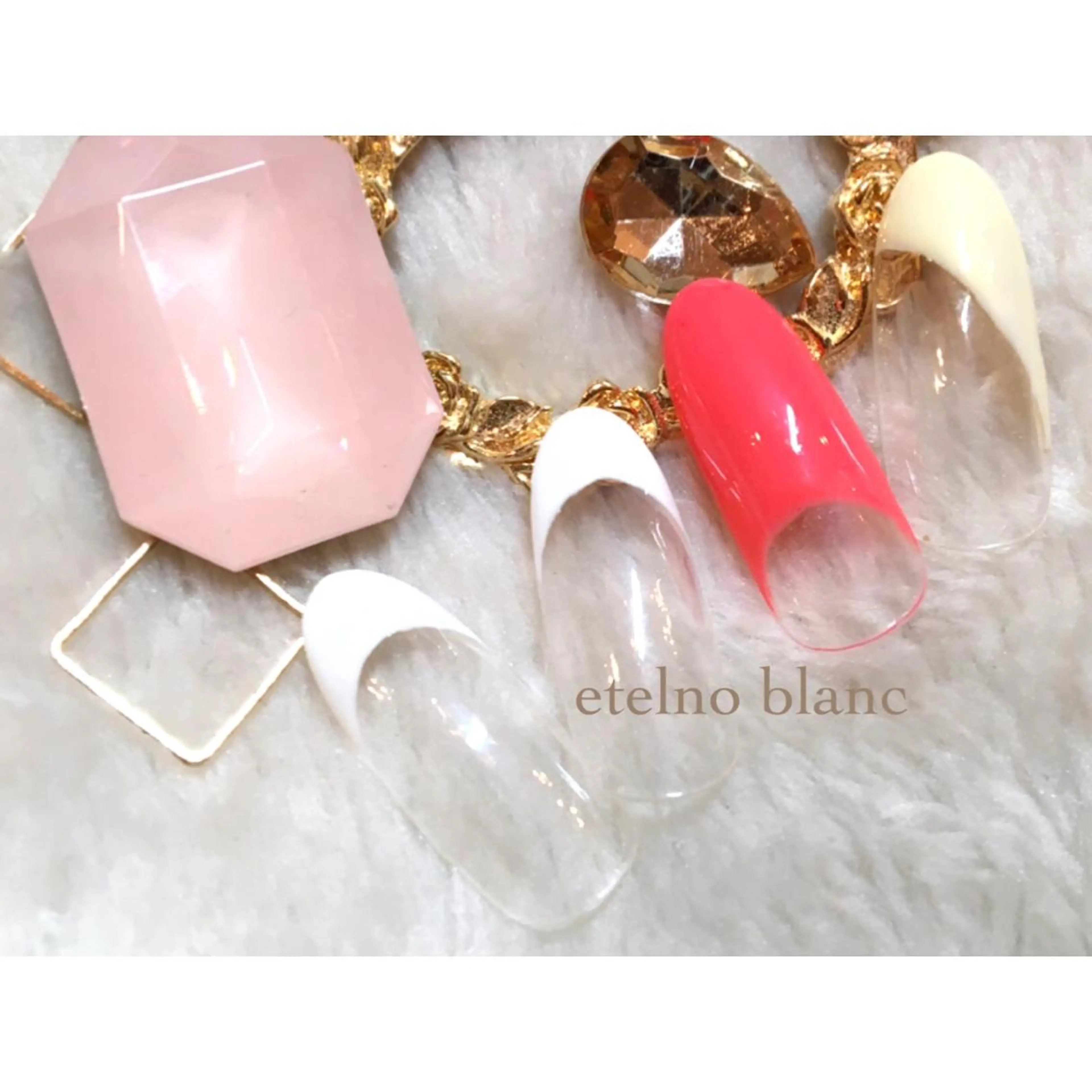 ネイル etelno blanc中目黒のネイルデザイン