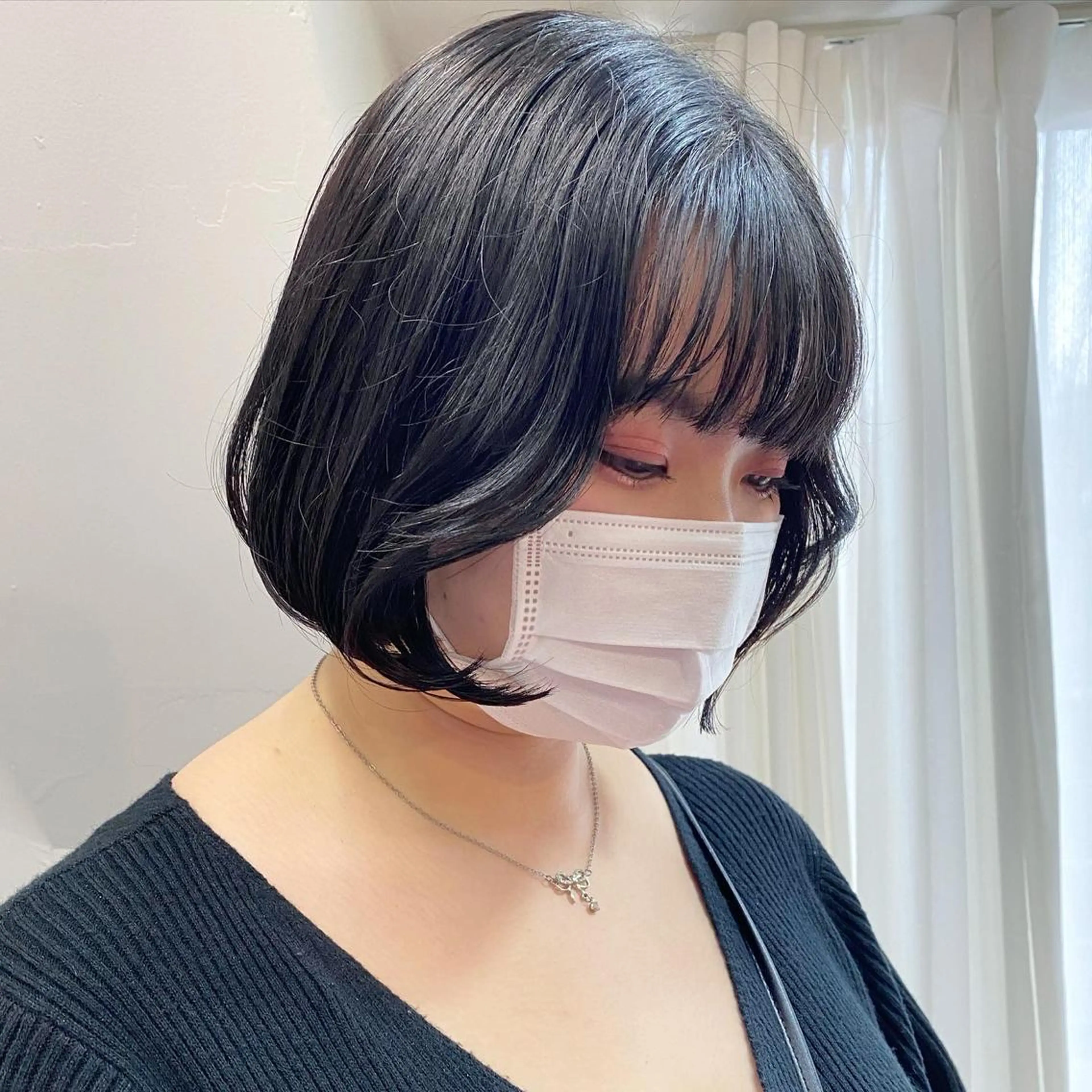 ミディアム カラー ヘアアレンジ カット ヘアカラー 縮毛矯正 トリートメント 韓国ヘア×髪質 改善🇰🇷シオリのヘアスタイル