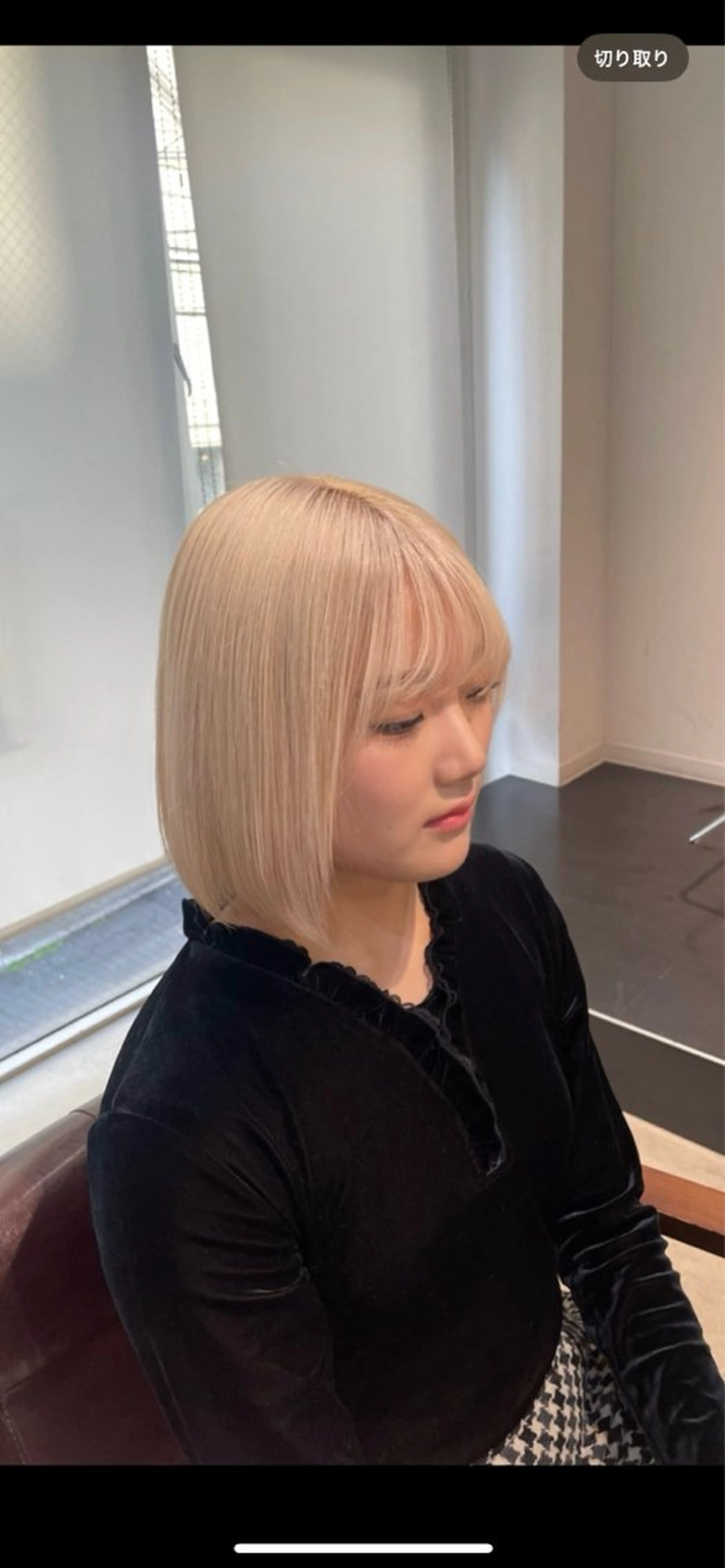 ショート カラー カット ヘアカラー トリートメント youres hair 新宿3丁目店所属・艶髪/ハイトーン /髪質改善/柴田のヘアスタイル