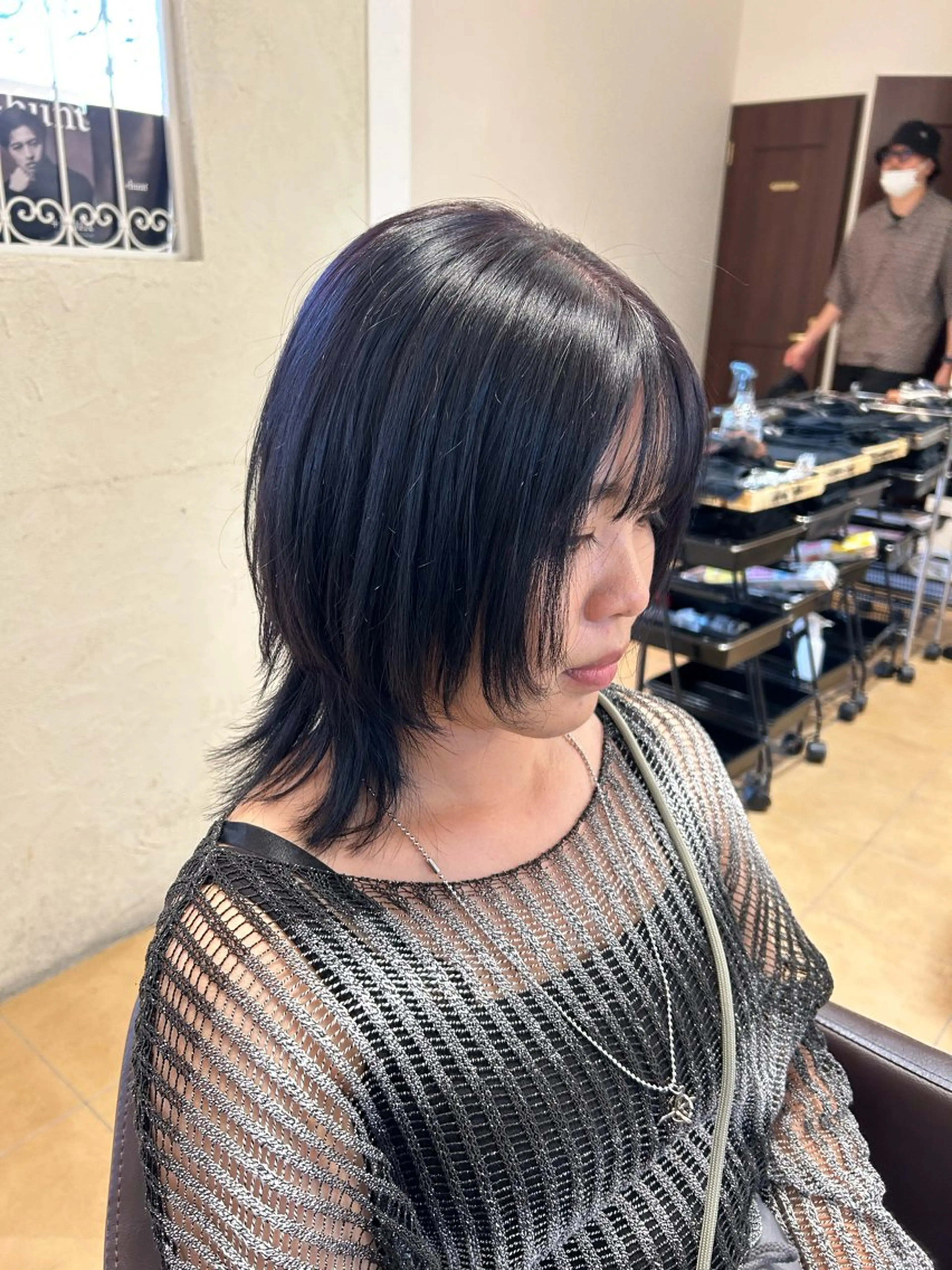 カラー カット ヘアカラー 今中 紗英のヘアスタイル