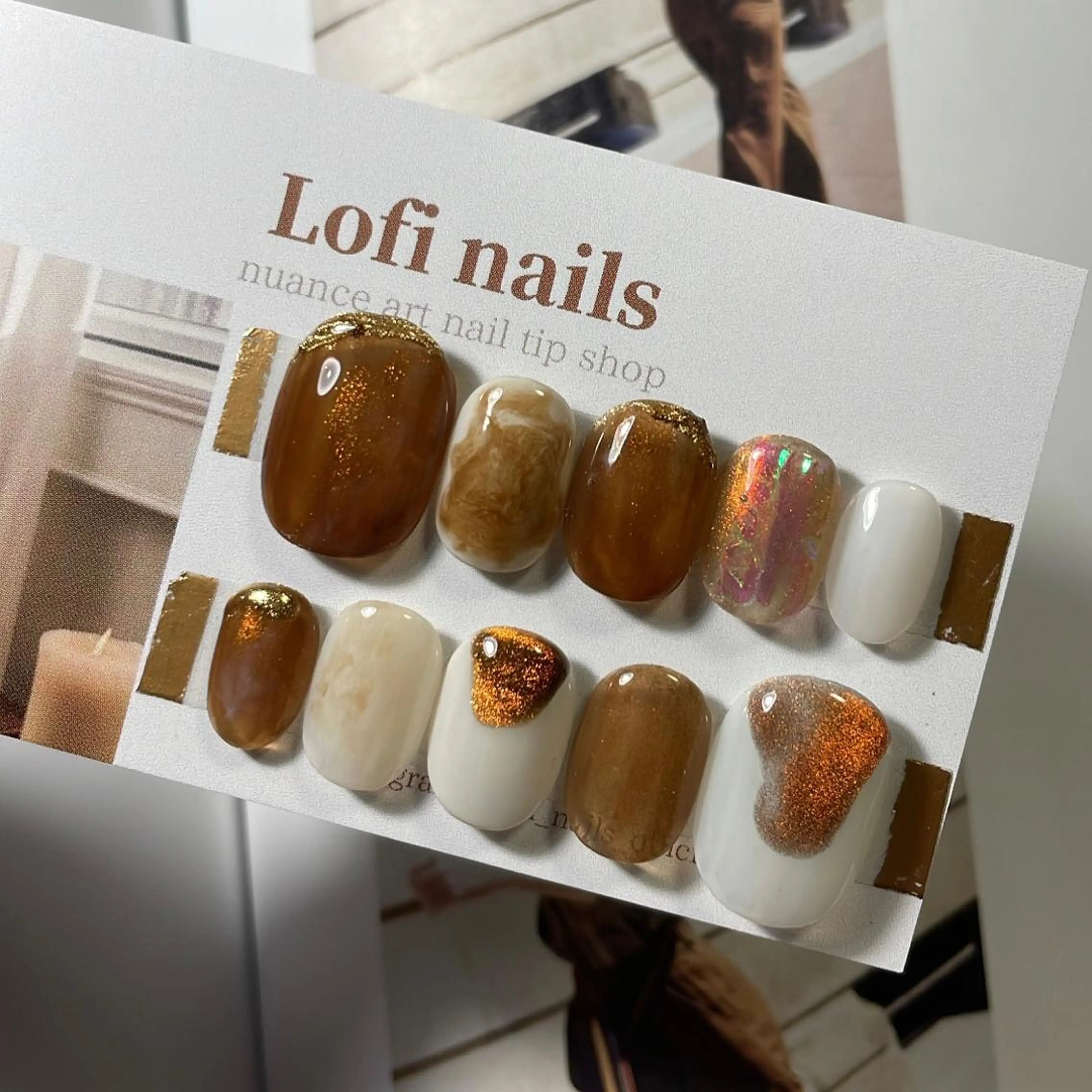 ネイル ネイルチップ その他(ネイル) Lofinails ちひろのネイルデザイン