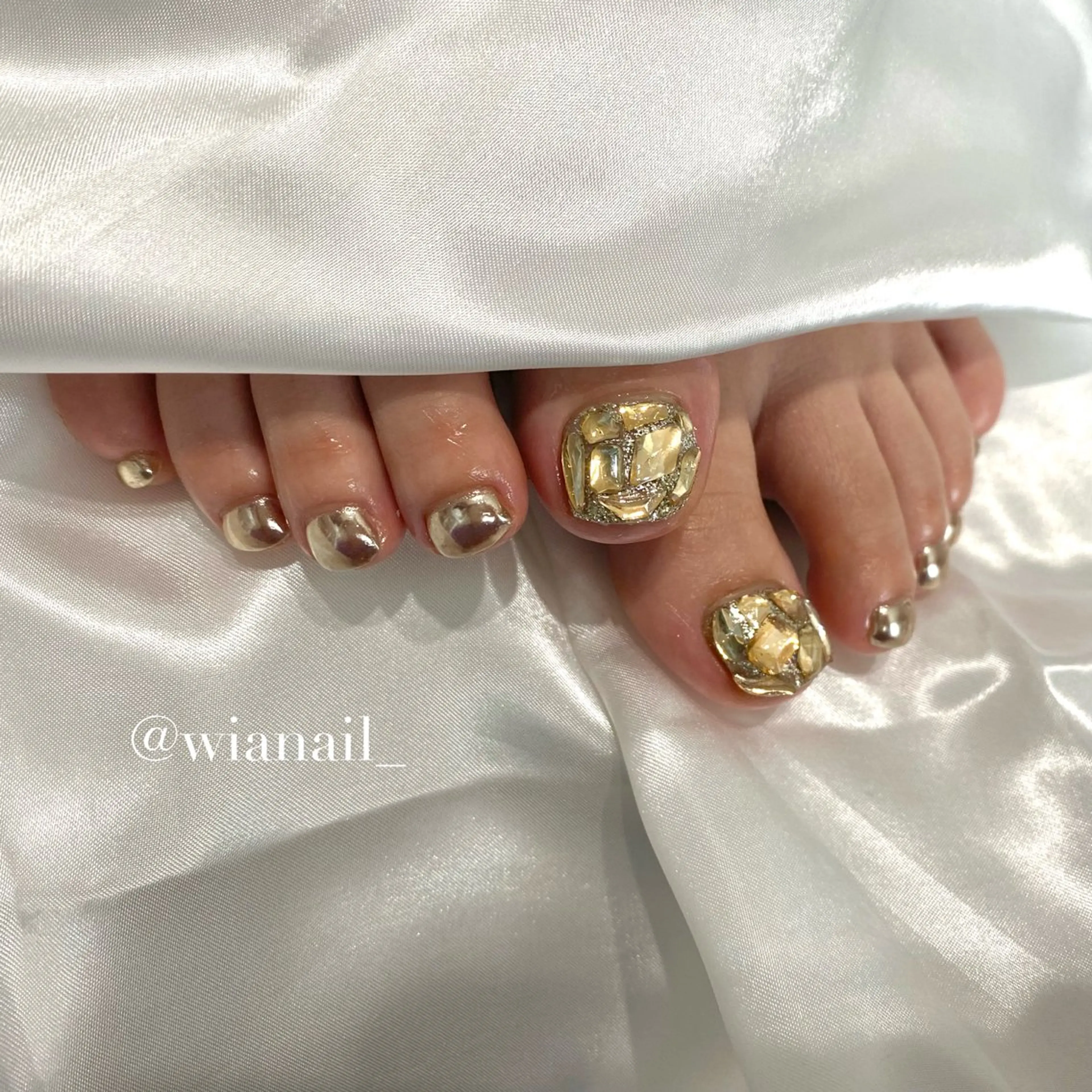 ネイル フットネイル WiA nailのネイルデザイン