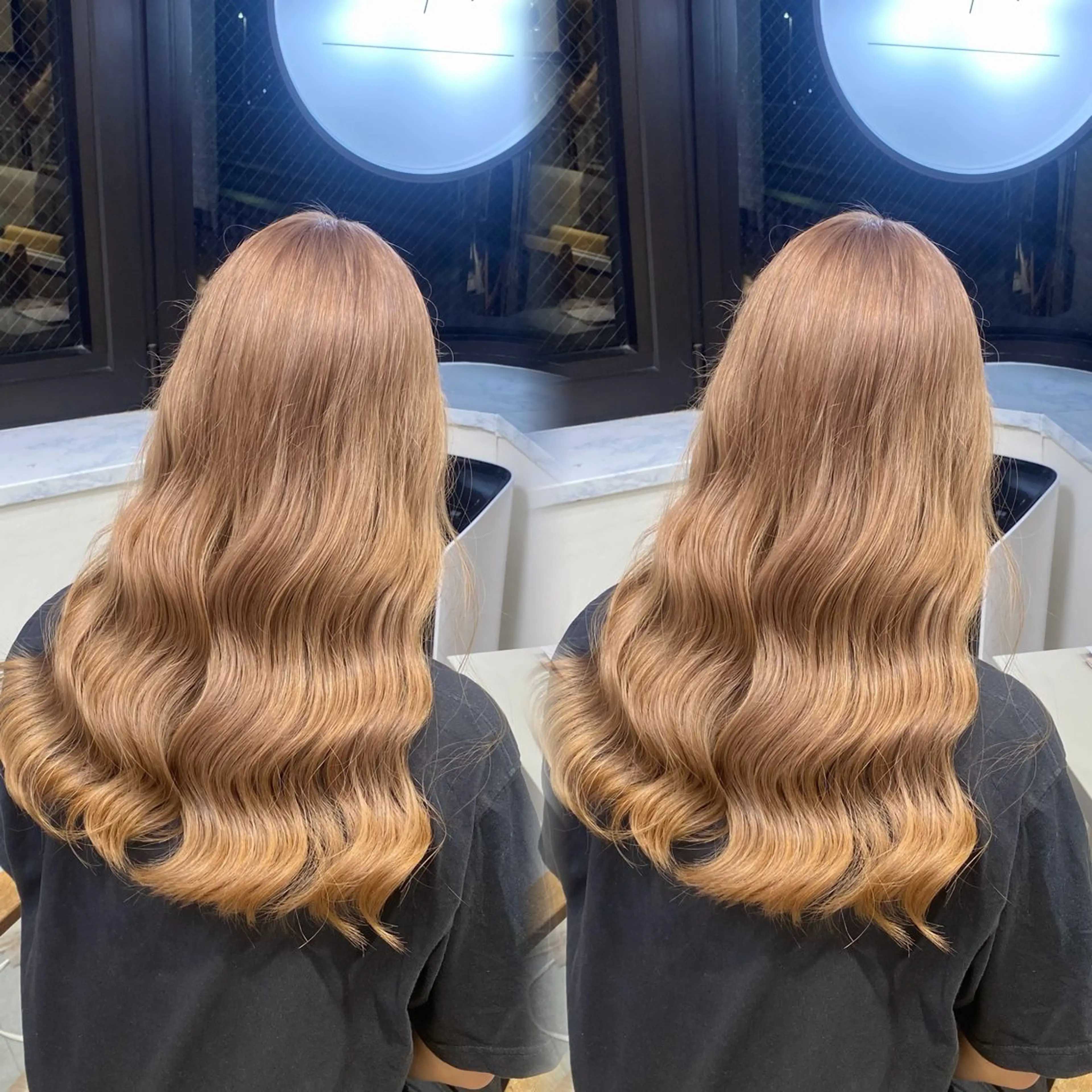 カラー ベージュカラー ブリーチ 梅田ハイトーンカラー / ibuのヘアスタイル