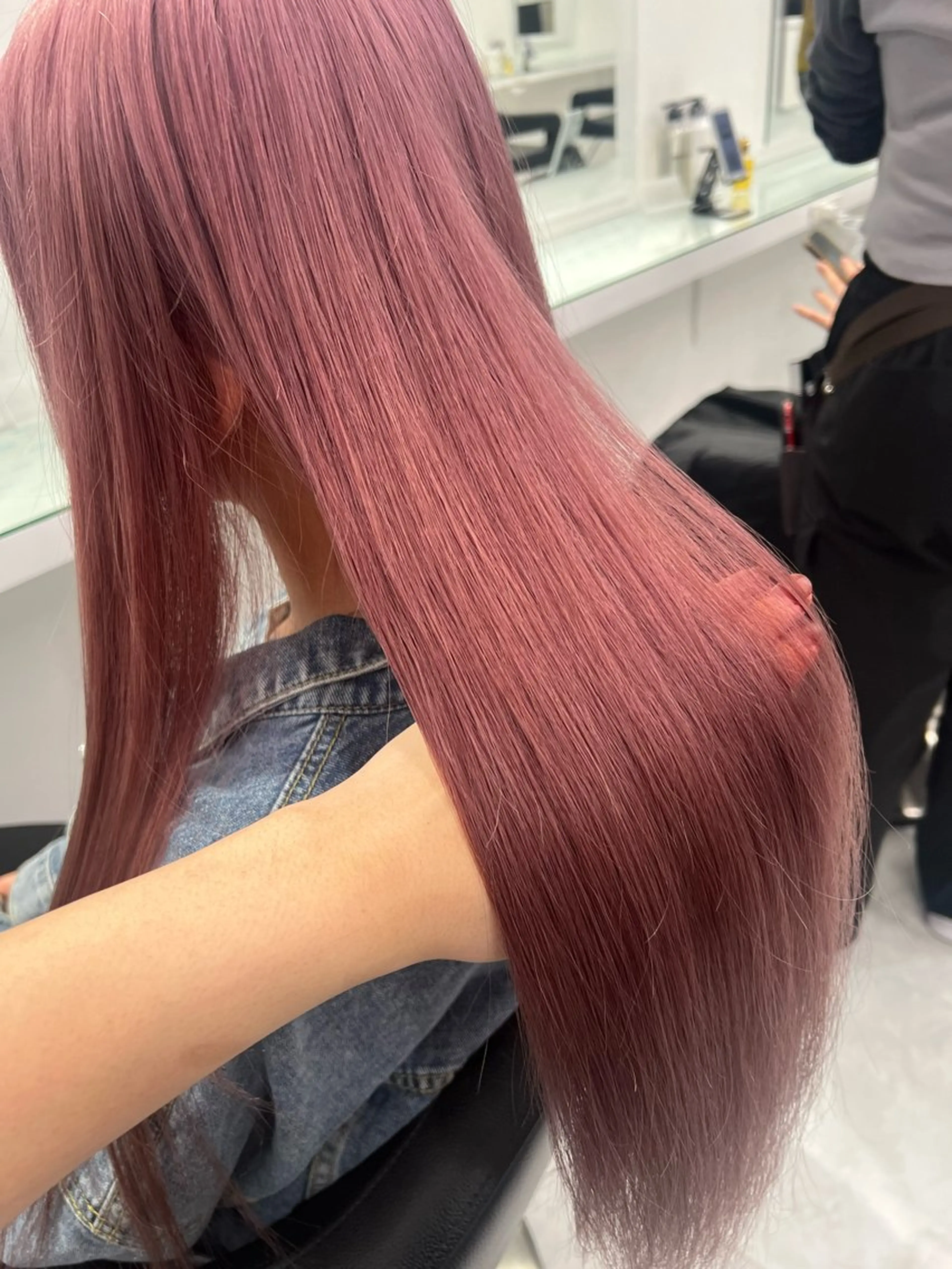 カラー ヘアカラー トリートメント ヘッドスパ ヘアセット ブリーチなし透明感 💗RYOTAのヘアスタイル
