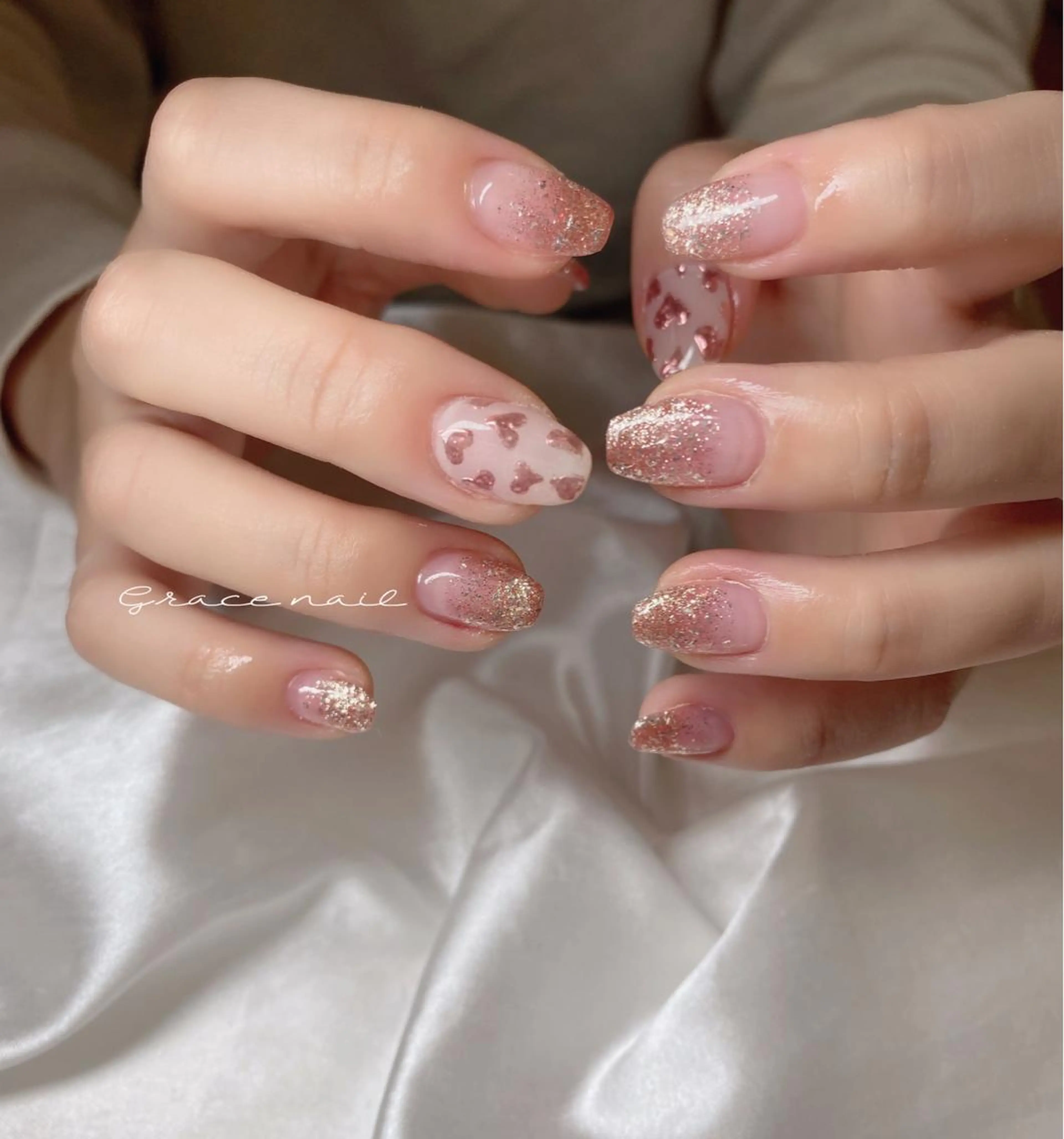 ネイル ハンドネイル ☆*｡Grace Nail｡*☆のネイルデザイン