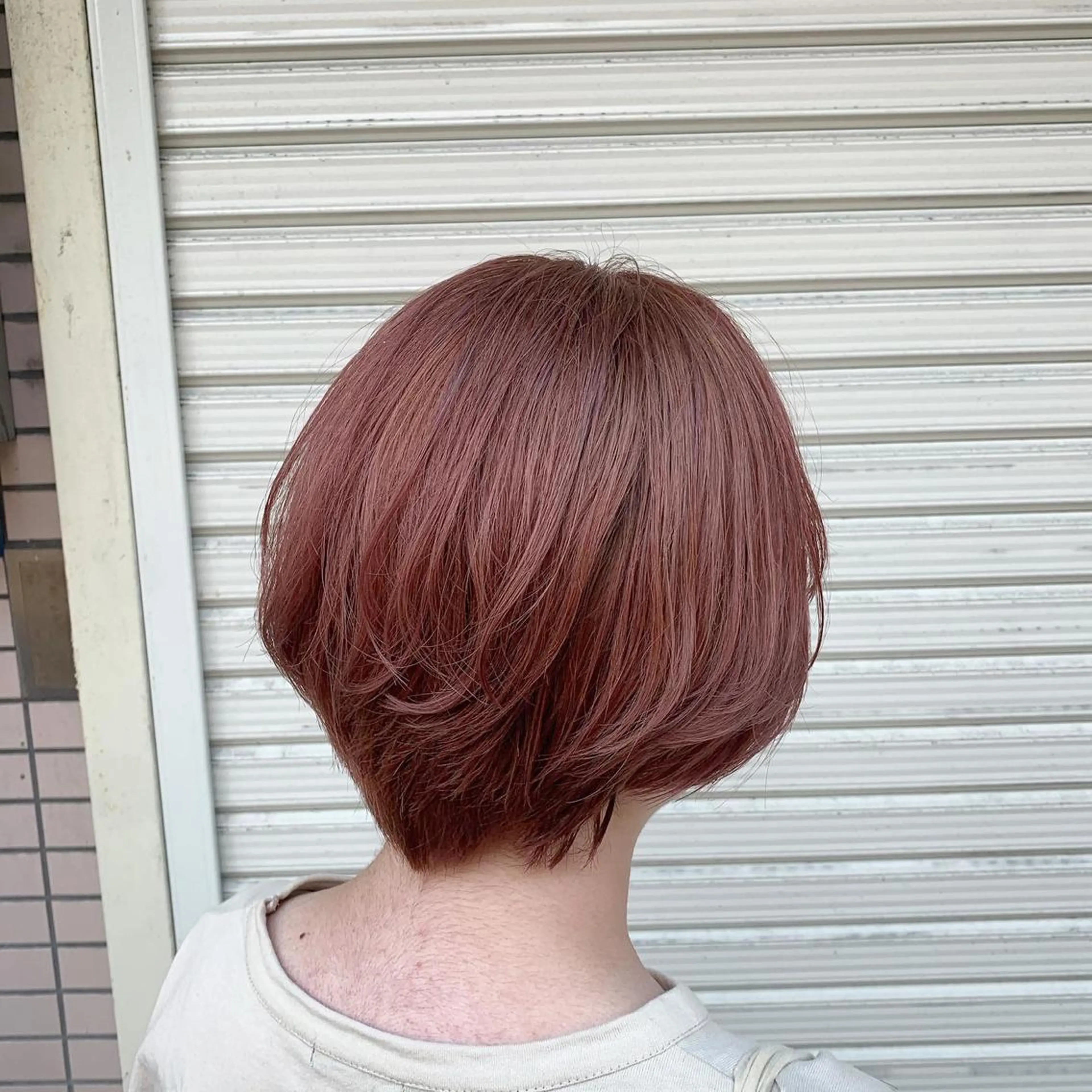 ショート カラー カット ヘアカラー トリートメント 枚方 tomee 🦋南部　しほ🦋のヘアスタイル