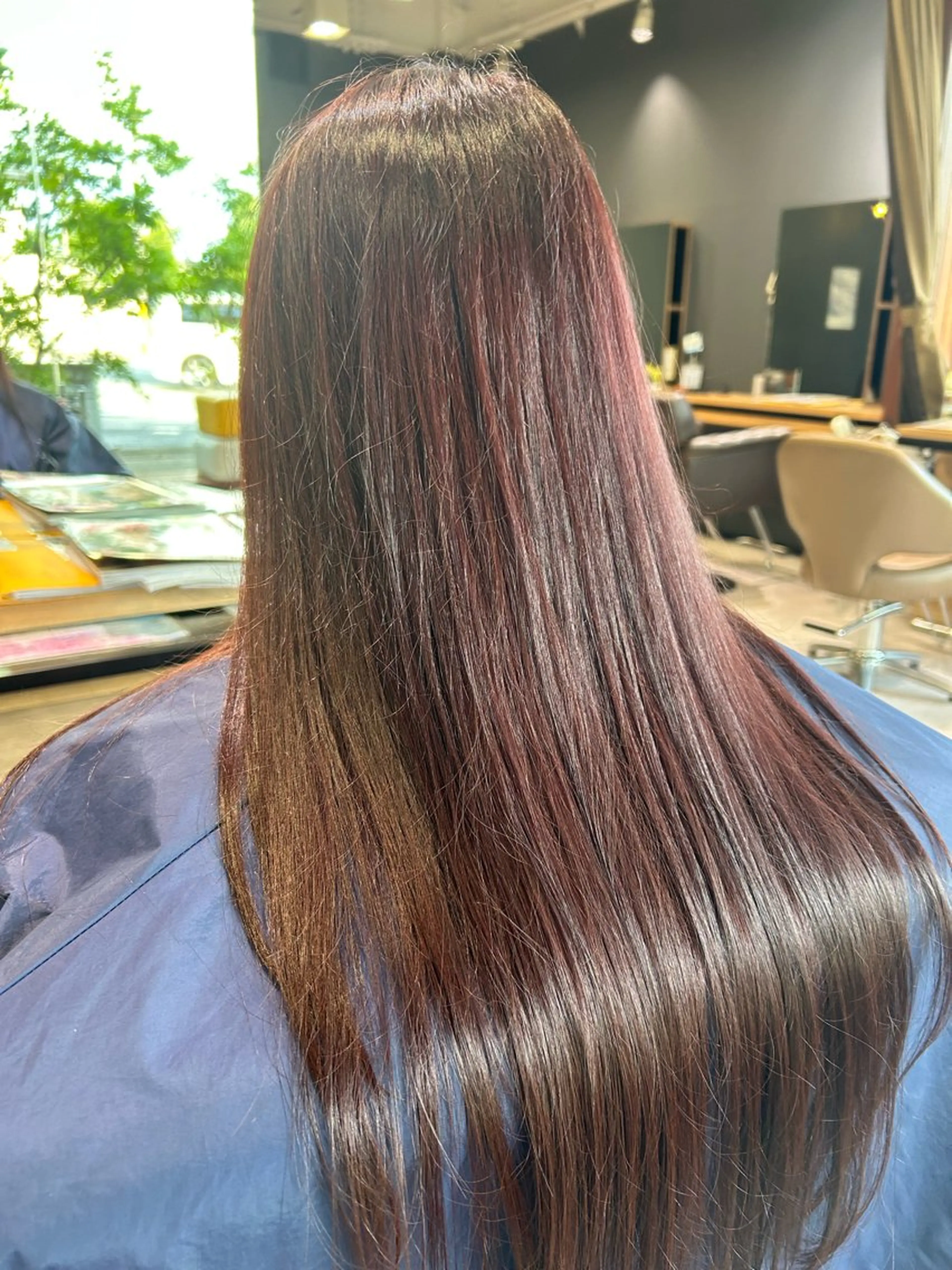 ロング カラー 中山 海舟のヘアスタイル