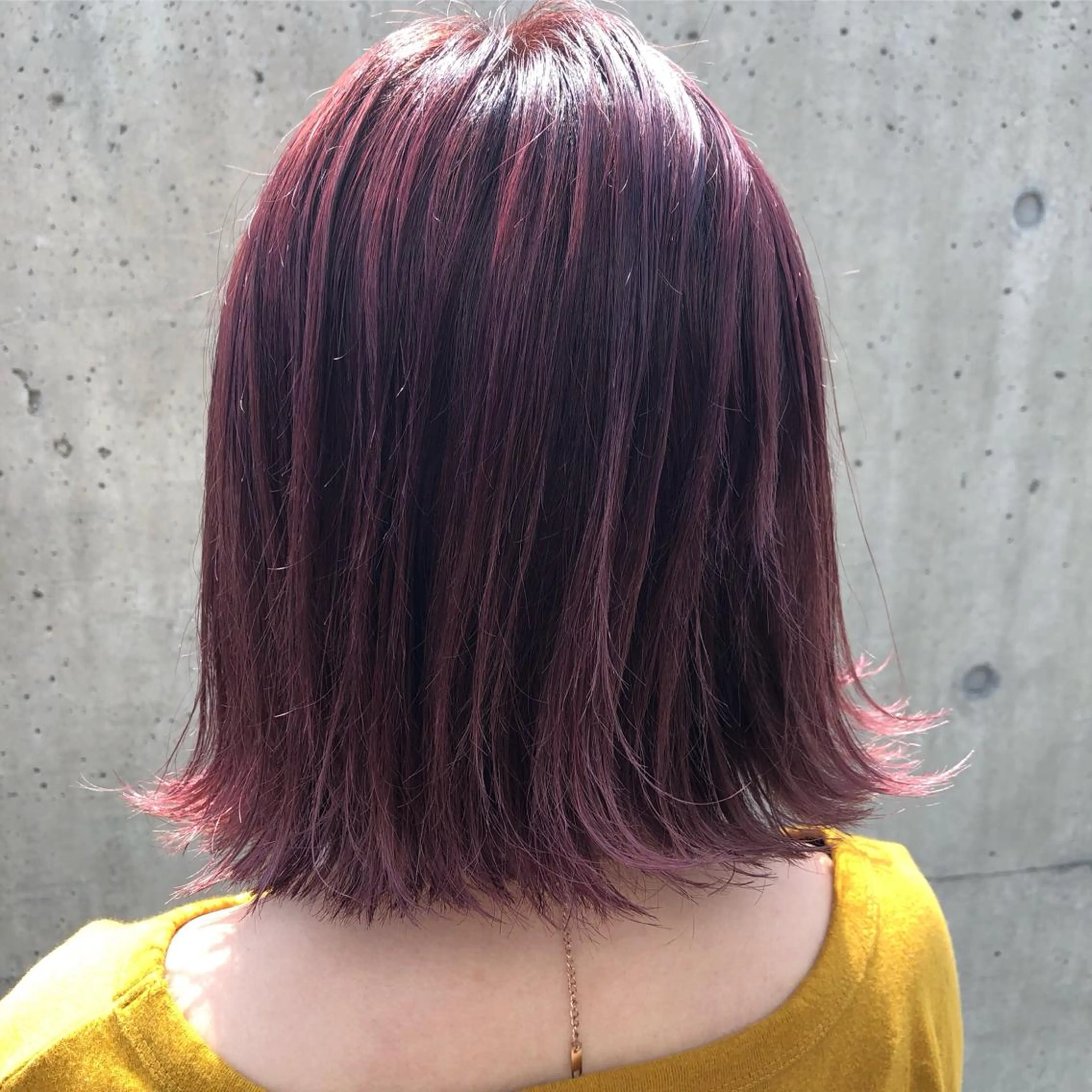ショート カラー ピンクカラー SALOWIN並木所属・韓国ヘア🇰🇷 有田裕也のヘアスタイル