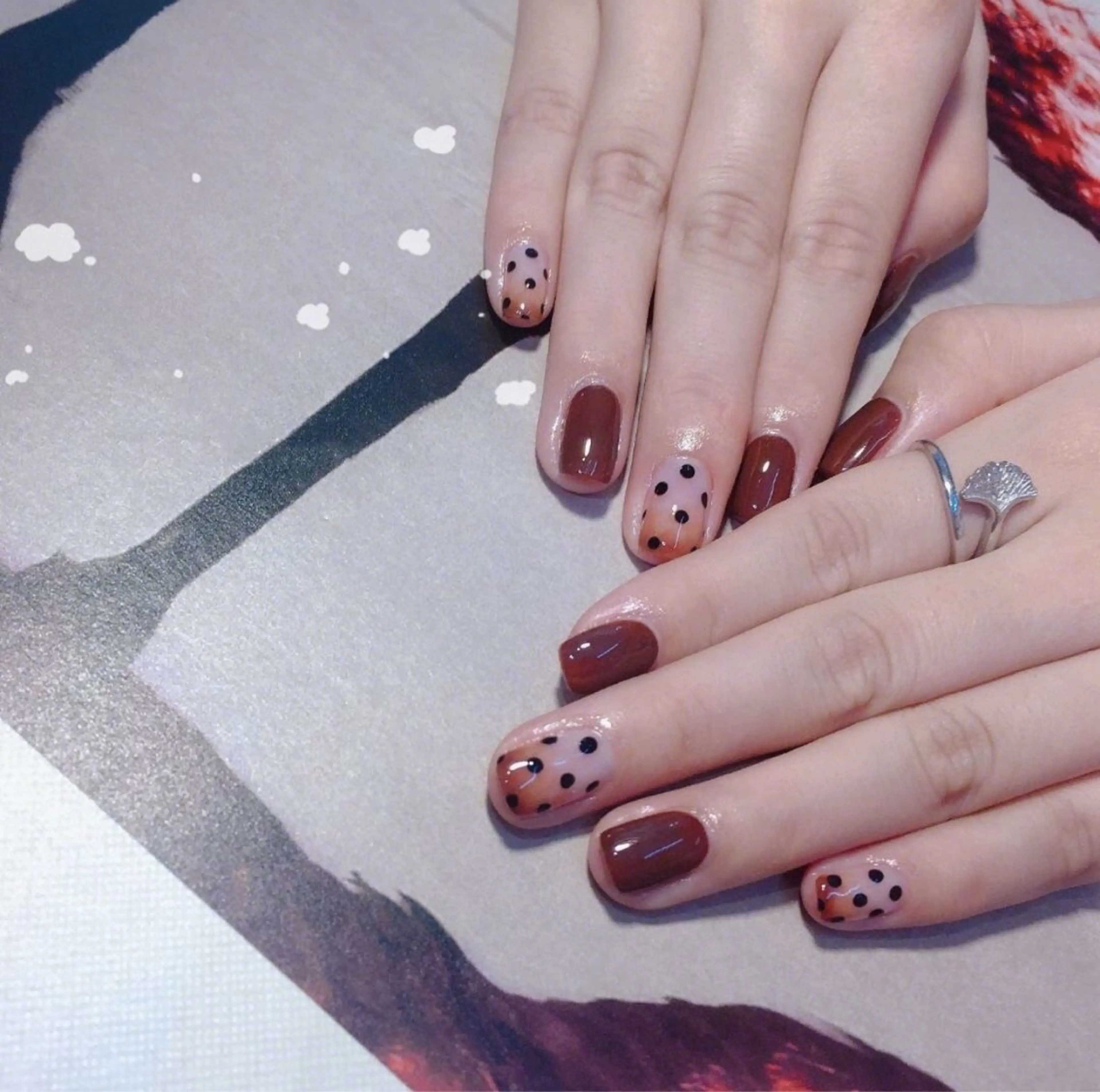 ネイル ハンドネイル 蒲田2分 アキのネイルデザイン