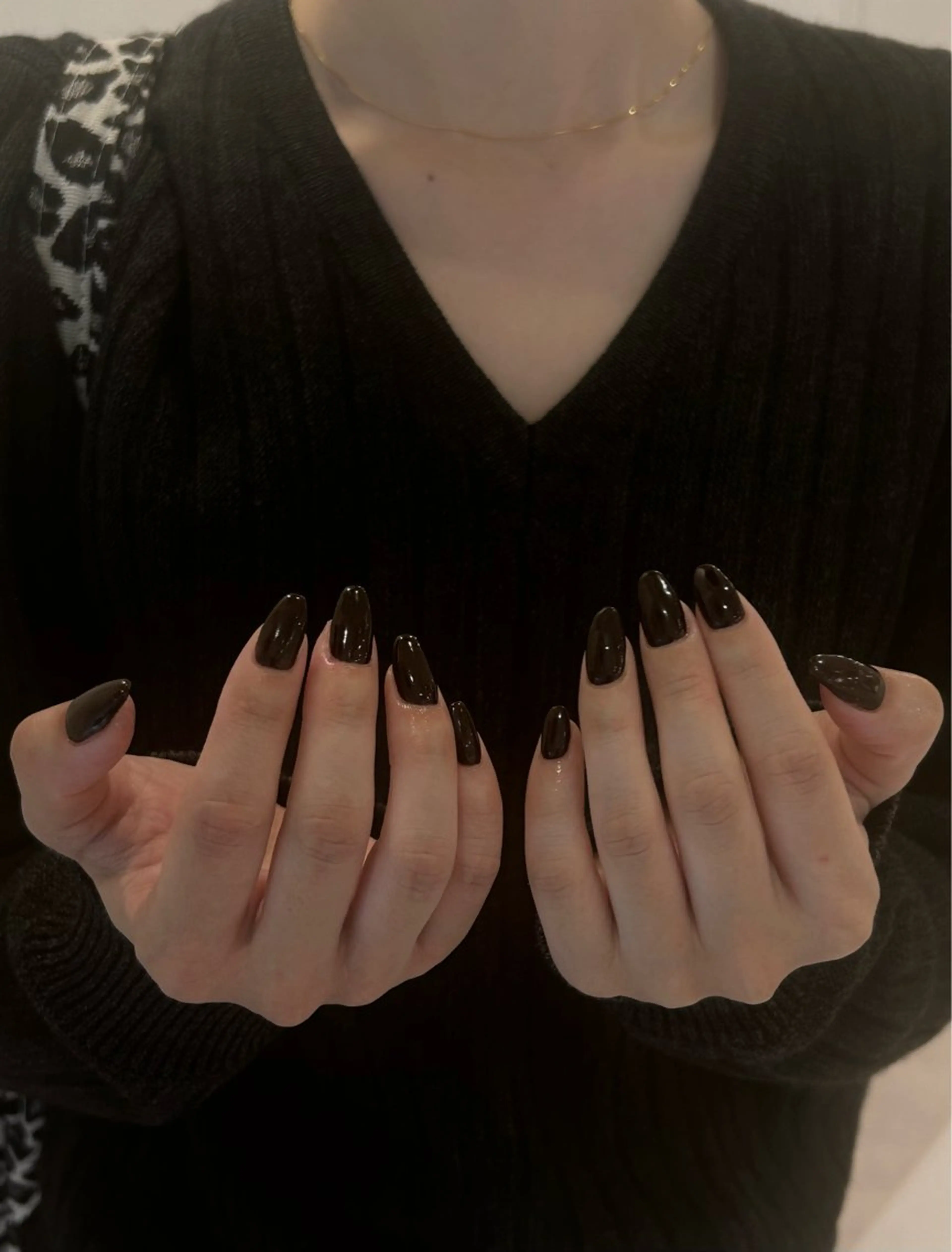 ネイル ワンカラーネイル DEEokazaki momonaのネイルデザイン