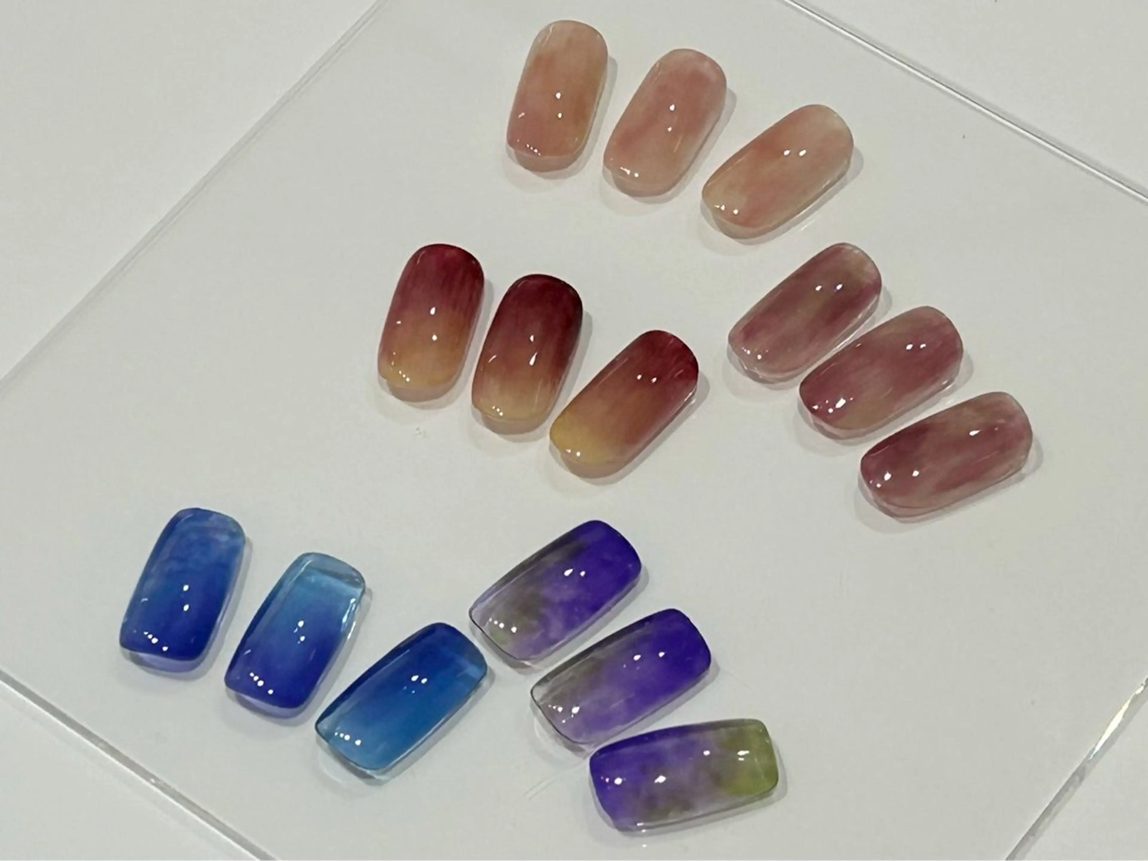 🩰ྀིハンド🩰ྀིオフなし果実ネイル(90分)¥1500の写真