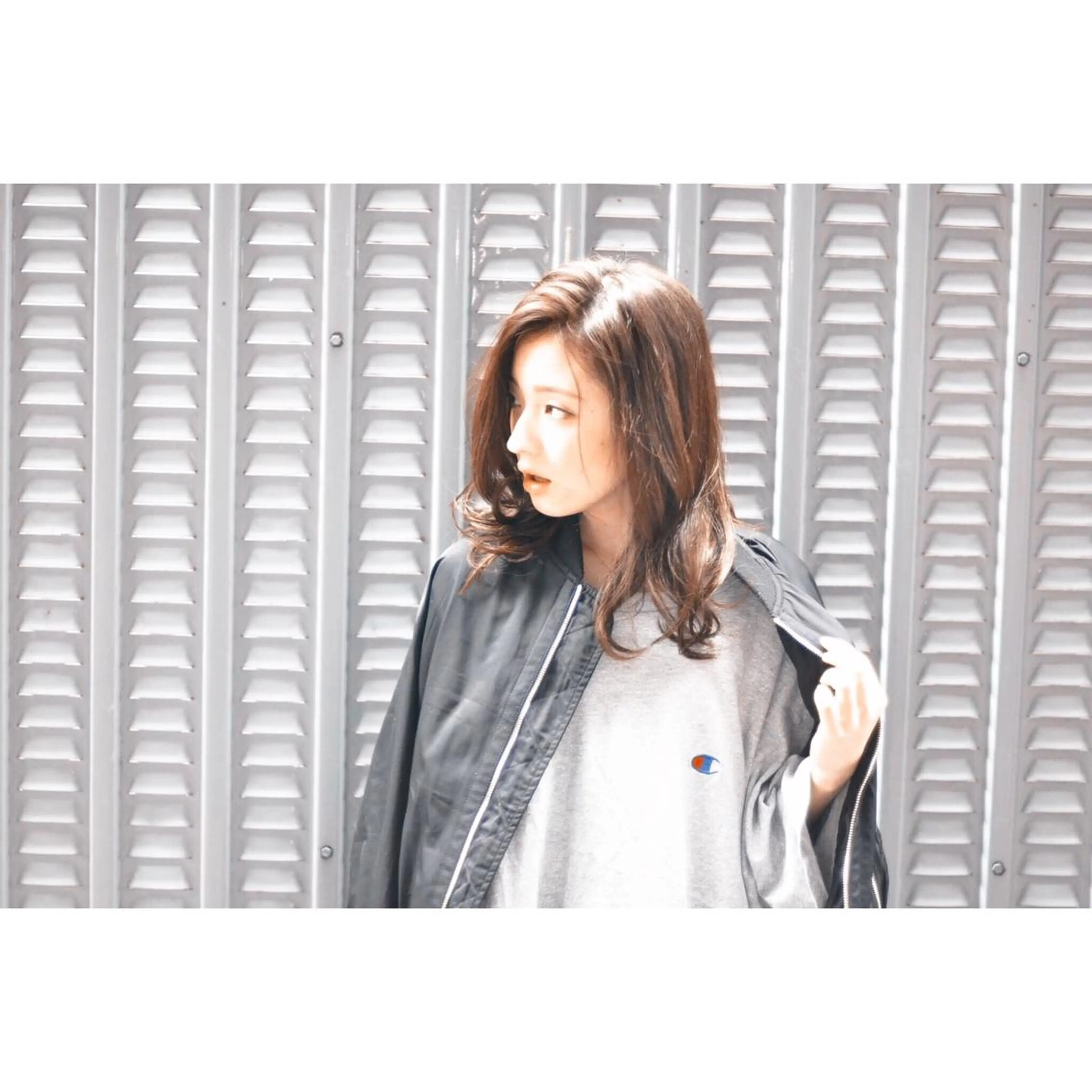 ミディアム セミロング ロング カラー パーマ ヘアアレンジ ニュアンスパーマ 野口 秀人 🦋髪質改善🫧のヘアスタイル
