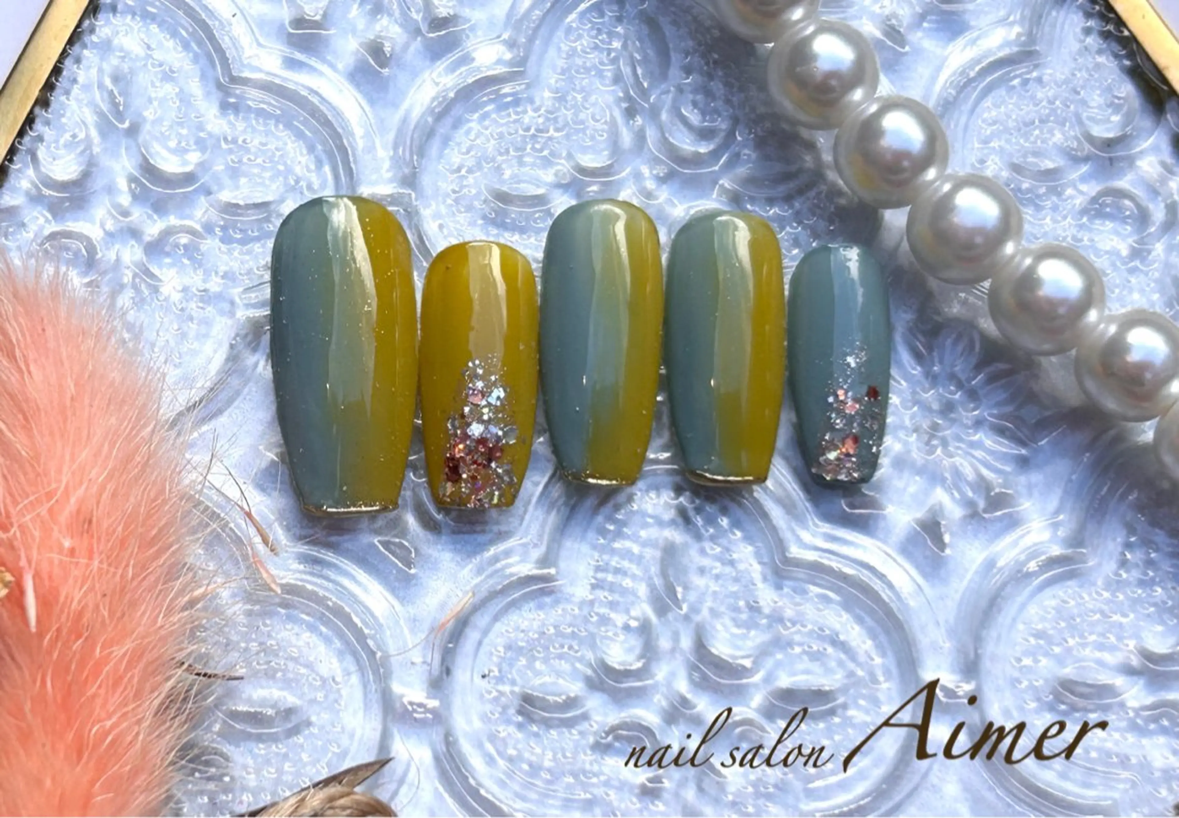 ネイル ハンドネイル nail salon Aimerのネイルデザイン