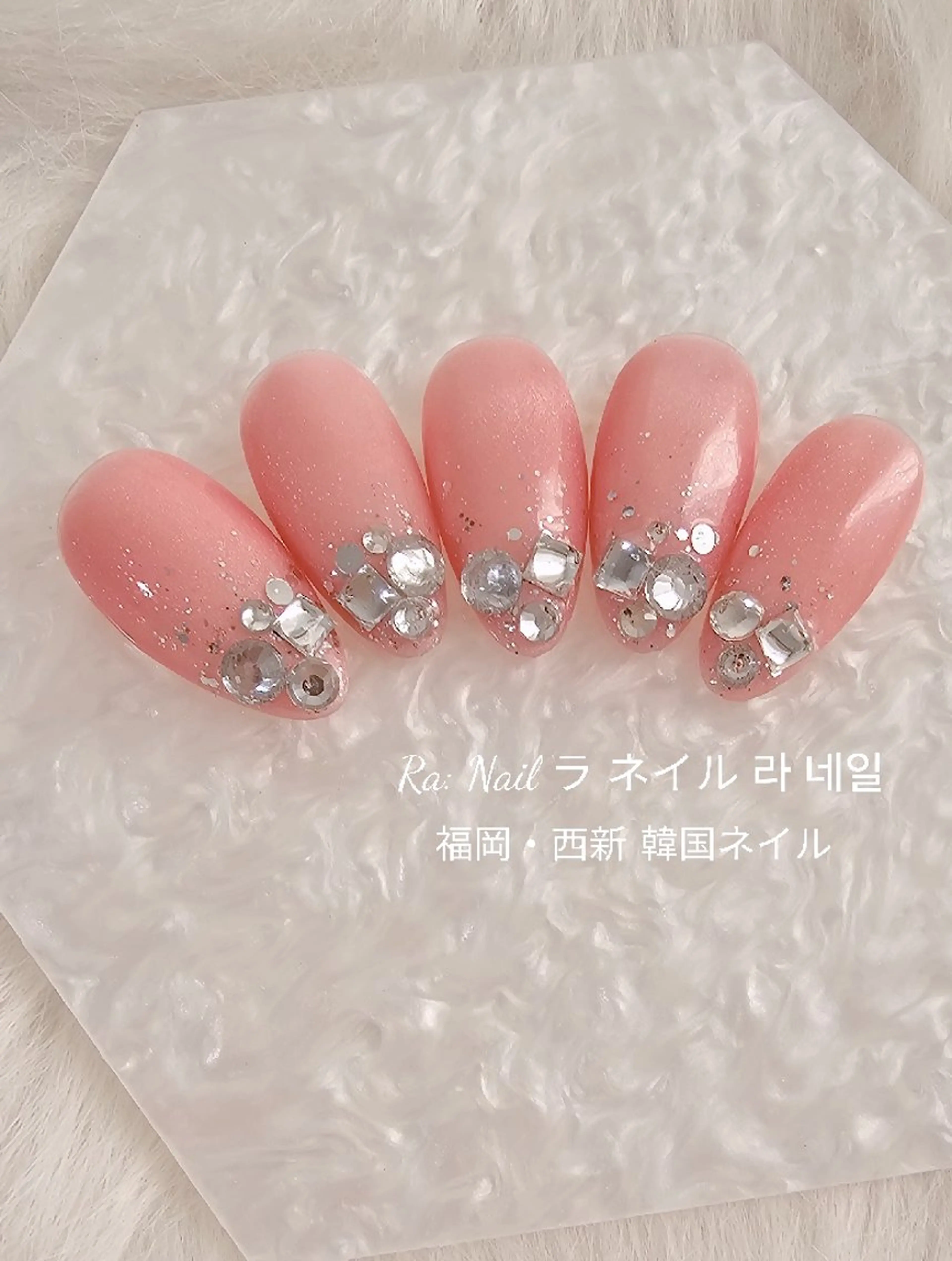 ネイル Ra: Nail所属・Ra: nail    西新 韓国ネイルのネイルデザイン