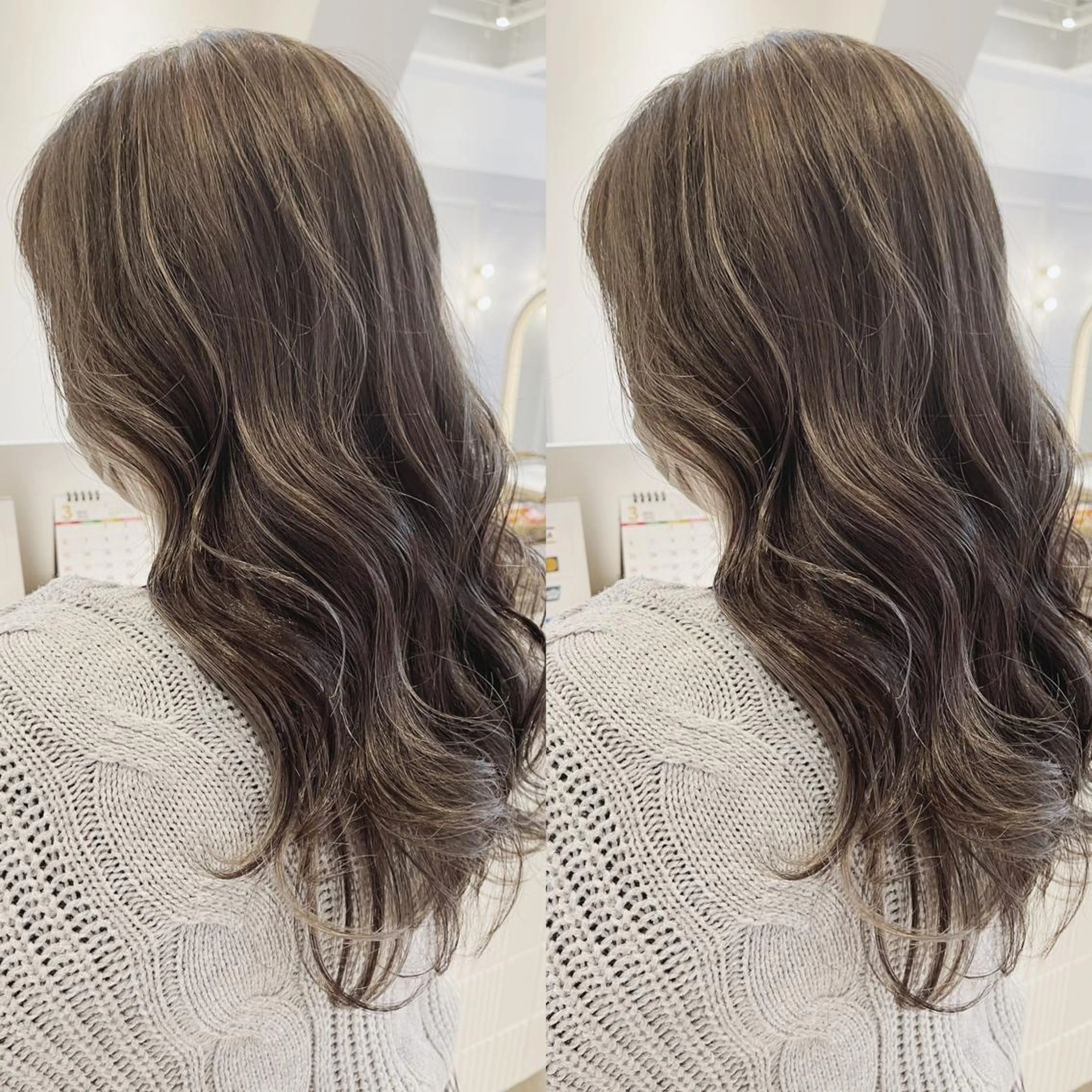 ロング カラー ブリーチ ハイライトカラー ハイライト youres  hair所属・佐々木 裕一のヘアスタイル