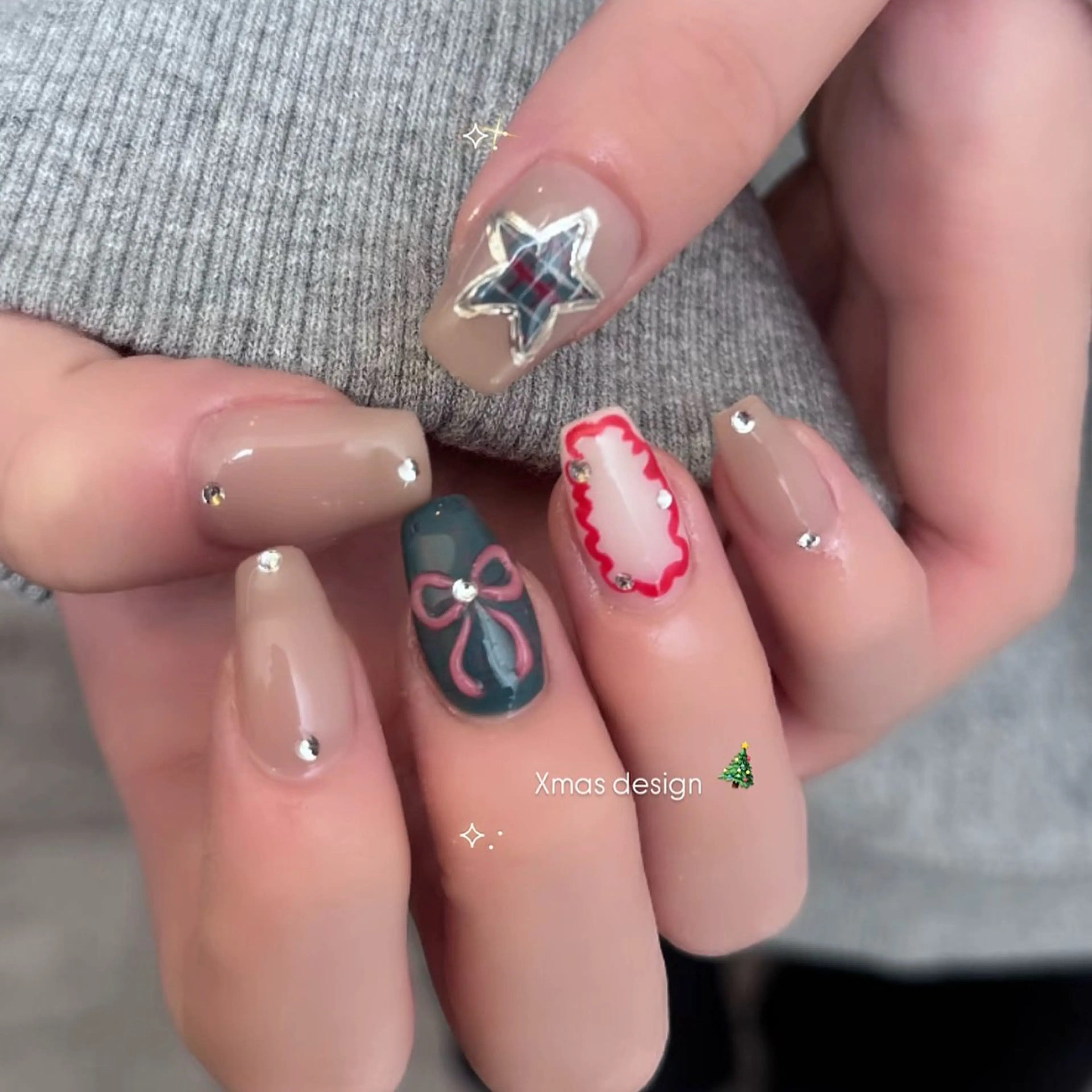 ネイル フレンチネイル 韓国ネイル マグネットネイル メンズネイル ニュアンスネイル ハンドネイル GRANDE大須 Cecil💜のネイルデザイン