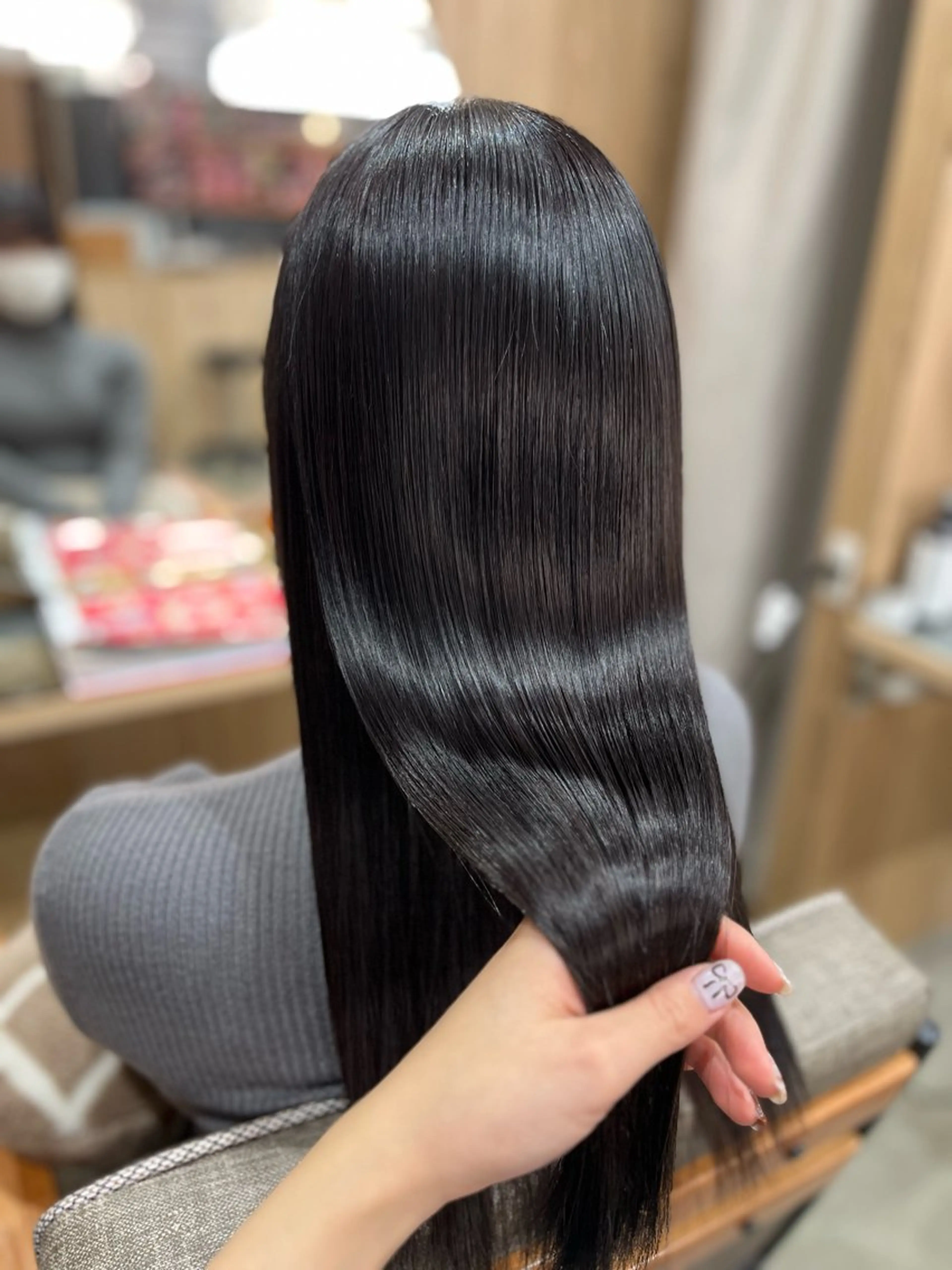 ロング カラー ブラウンカラー バイオレットカラー バイオレットブラウン ヘアカラー トリートメント Rosso Hair&SPA 仙台店所属・仙台/髪質改善/艶髪 🫧ｼｽﾞｸのヘアスタイル